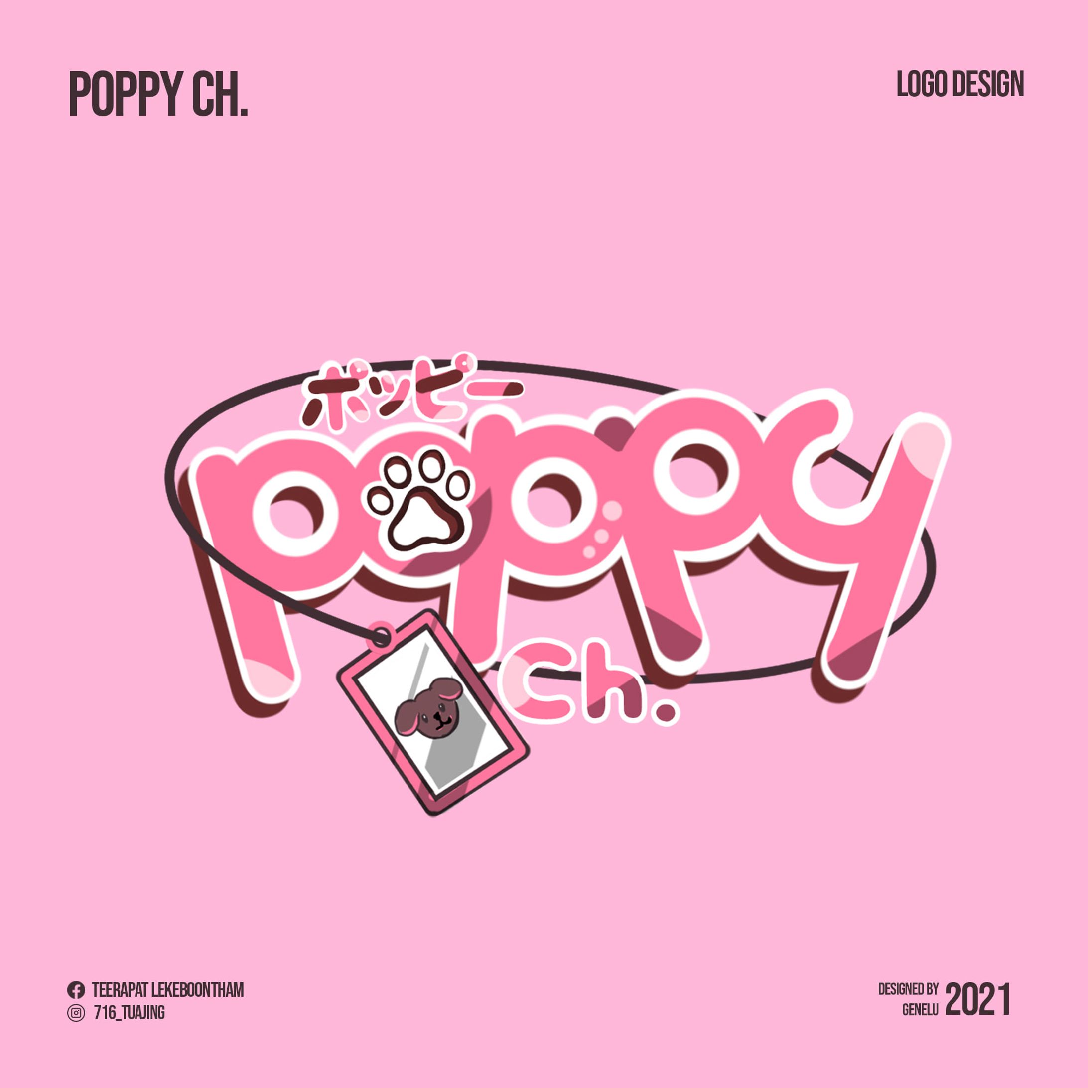 Poppy Ch.【Logo Design】-1