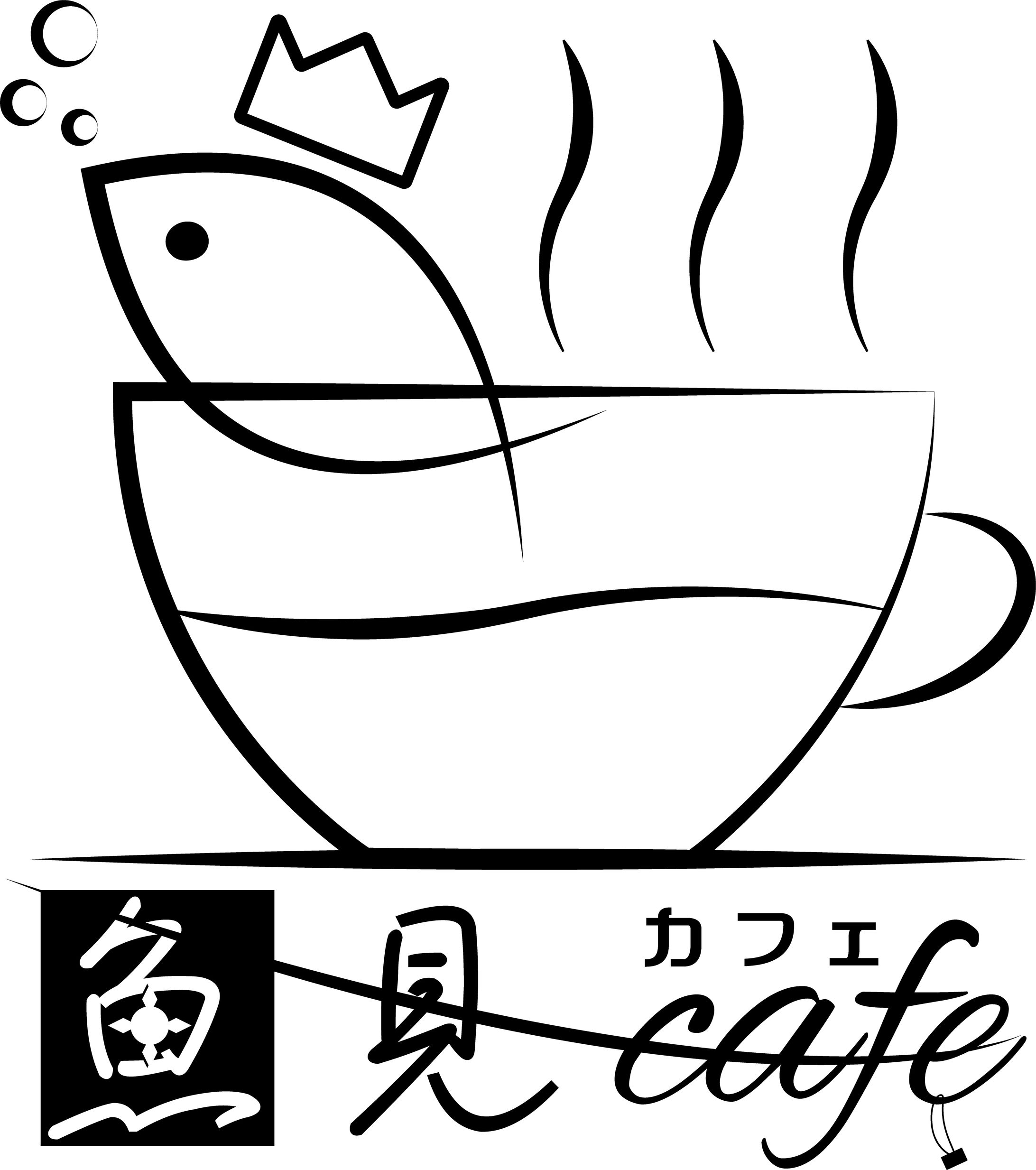 【Logo】Event"魚見カフェ"-1