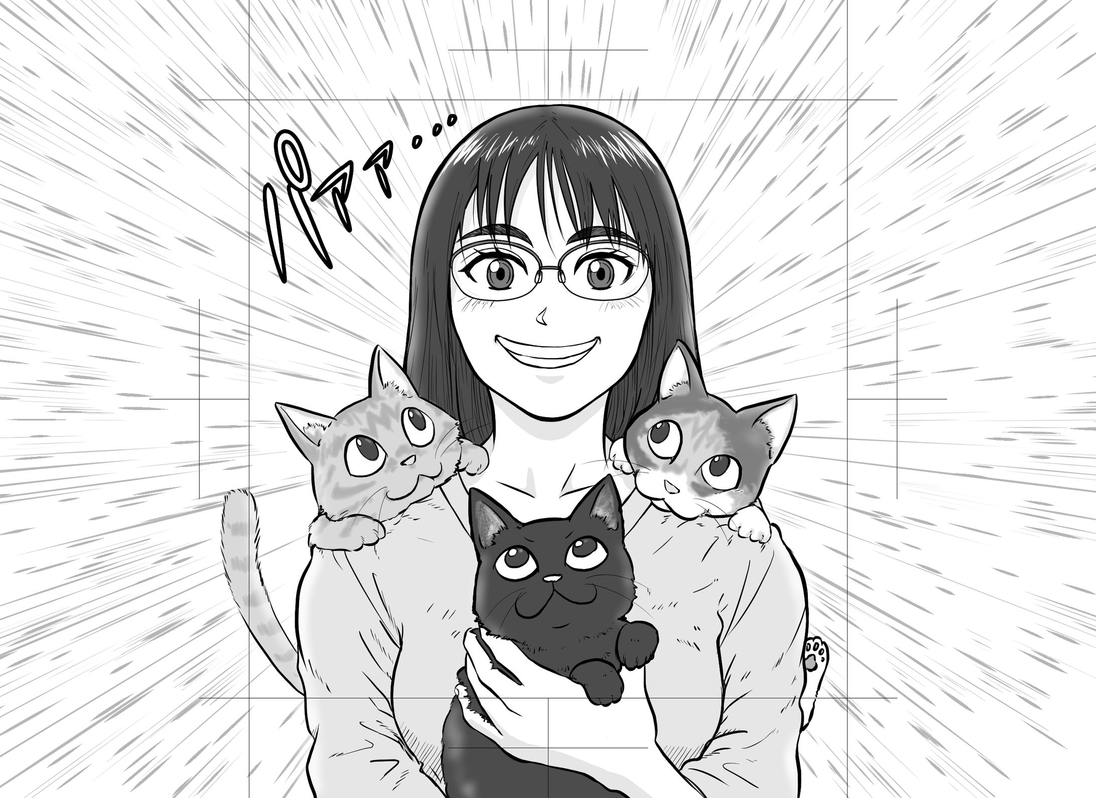 漫画似顔絵名刺-5-1