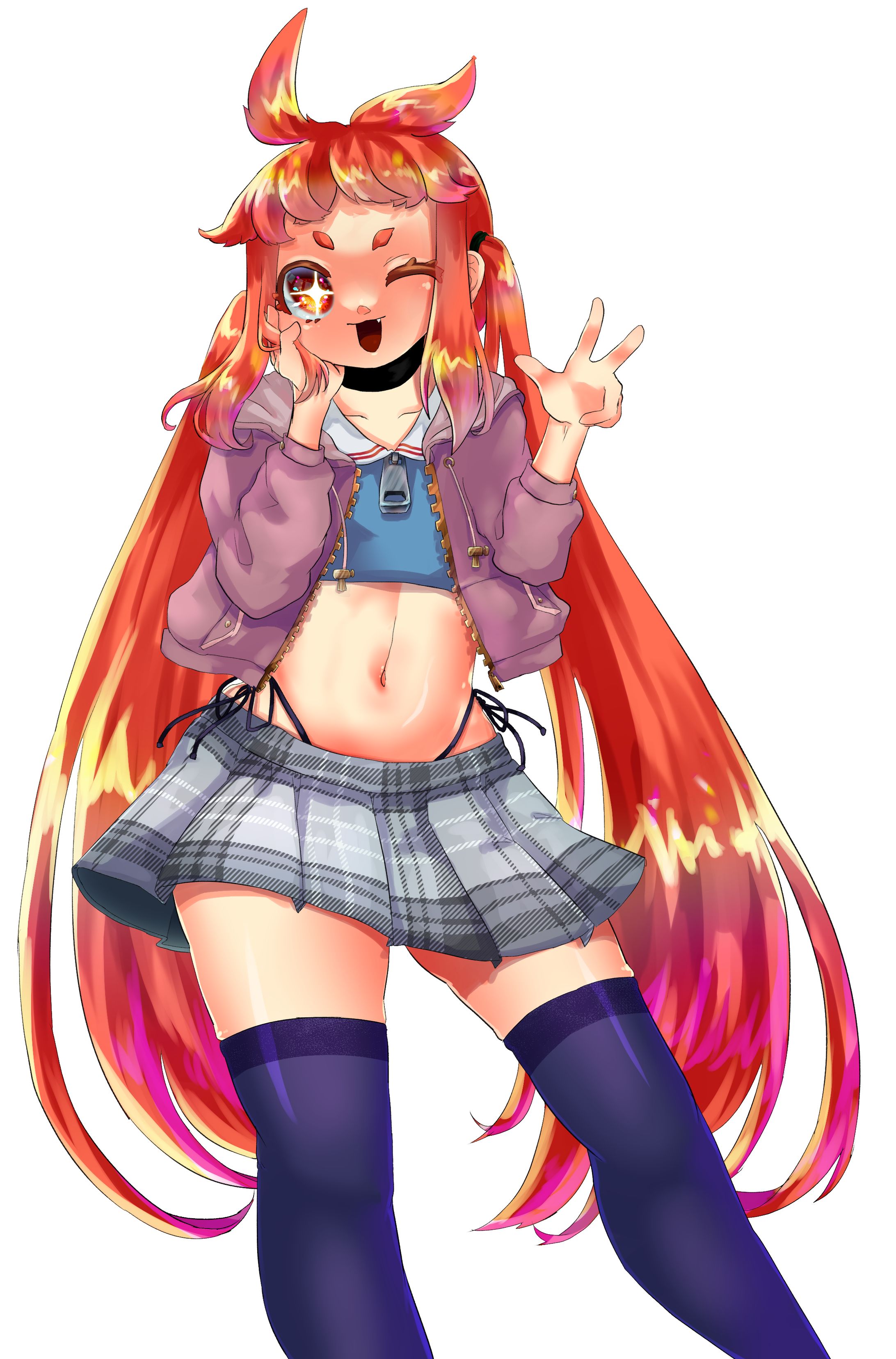 1枚絵立ち絵サンプル-1
