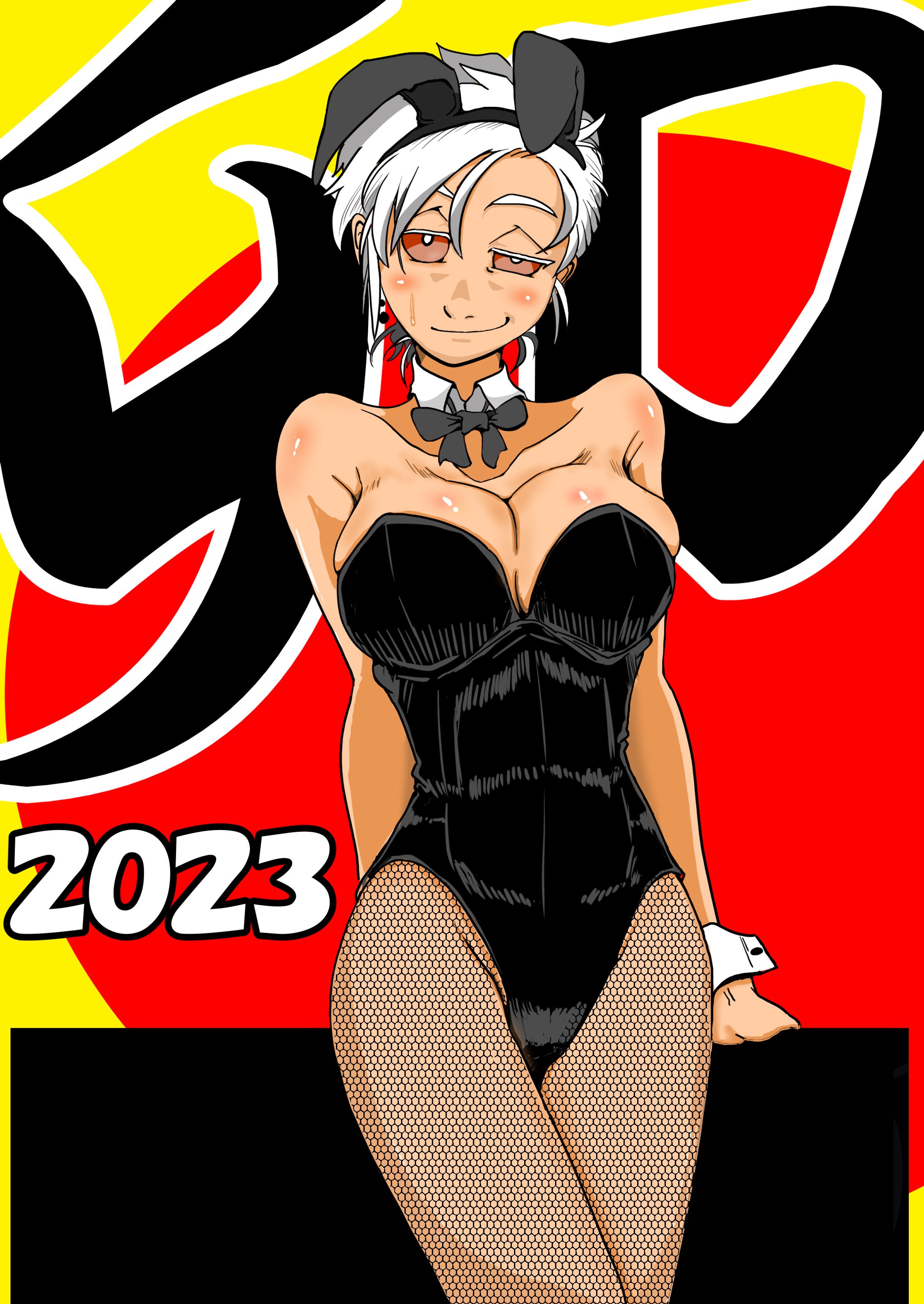 年賀バニーガール-1