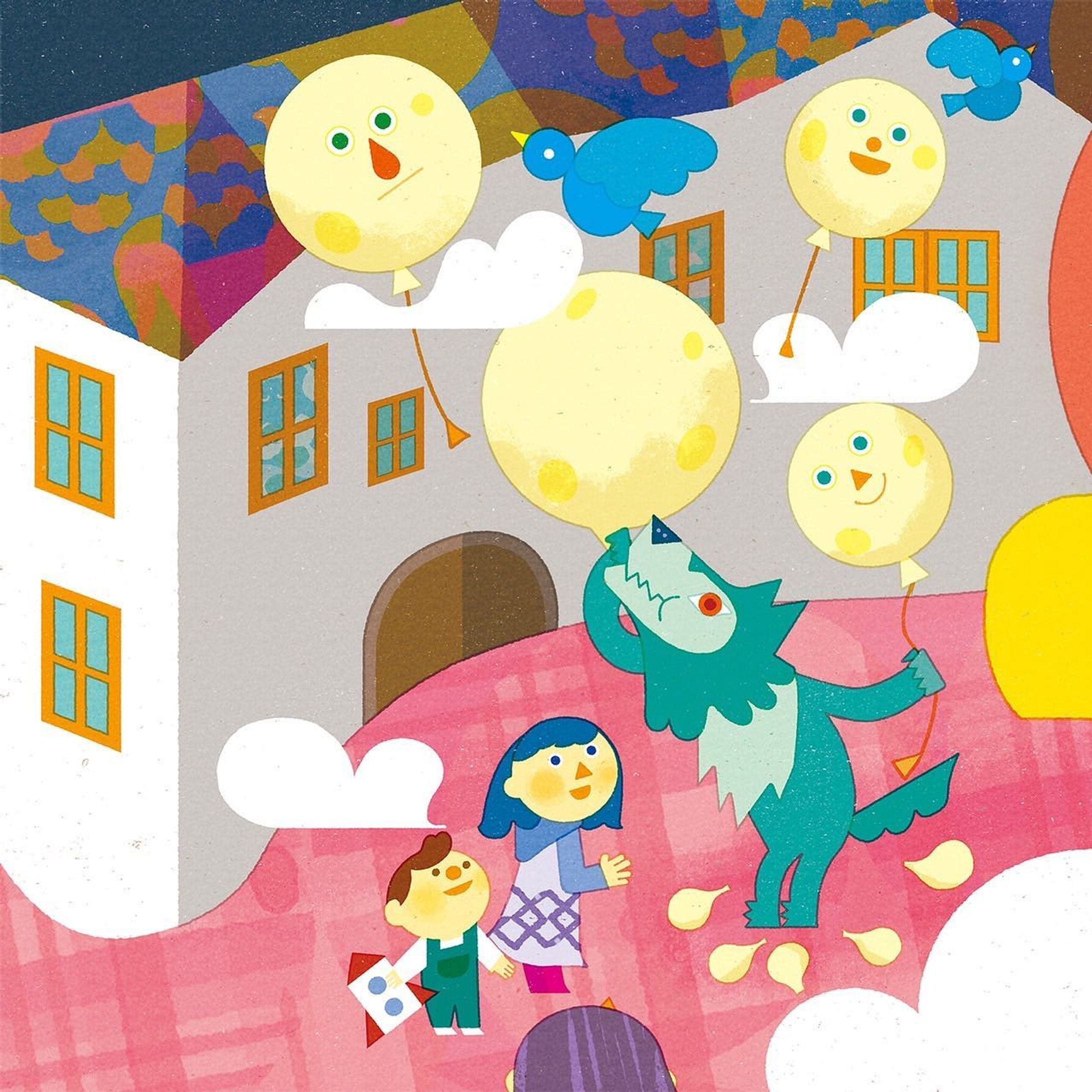 .
ロシトロカ個展
『 SHORT SHORT CAKES』

10/10「うそつきオオカミの風船屋」
長い一枚絵をケーキのように切り分けて小さな物語が生まれました。
.
.
－－－－－－－－－－－－

ロシトロカ個展
『 SHORT SHORT CAKES』

OPA gallery ( @opagallery )
2022 6/24(fri)－6/29(wed)
open11:00 ｰ 19:00(最終日17:00まで)

－－－－－－－－－－－－

#ロシトロカ #lositoloca
#イラスト #イラストレーション
#illust #illustration #illustrator
#illustrationworks #animal
#animalillustration 
#childrenillustration #🐺🐏
#exhibition #個展 #表参道
#gallery

#個展cakes-1