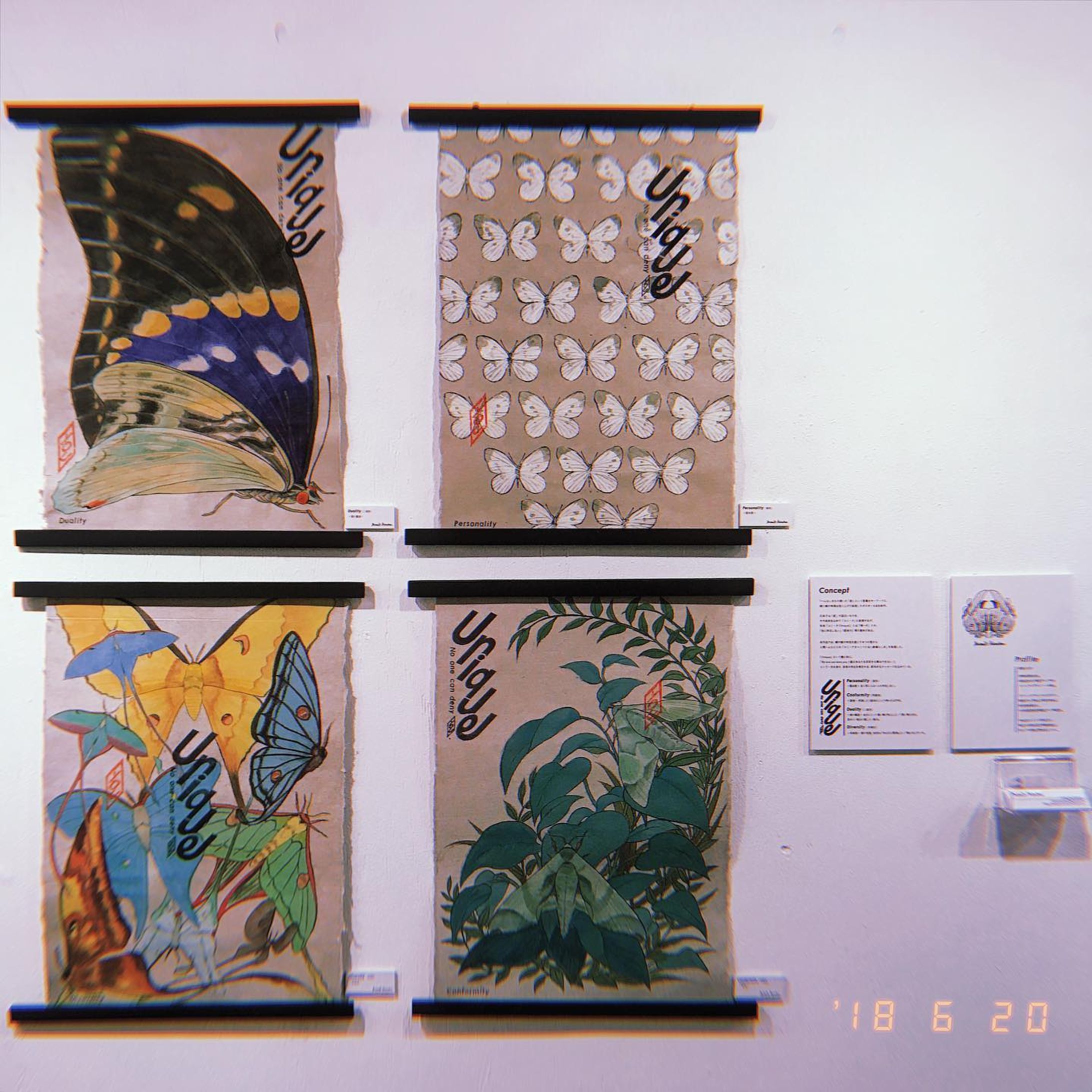 【works】 2018
groupexhibition 
poster 「unique」

size:B4

#design #graphicdesign #illustration #art #artwork #graphic #bugs #painting #poster 
#groupexhibition #typography-1