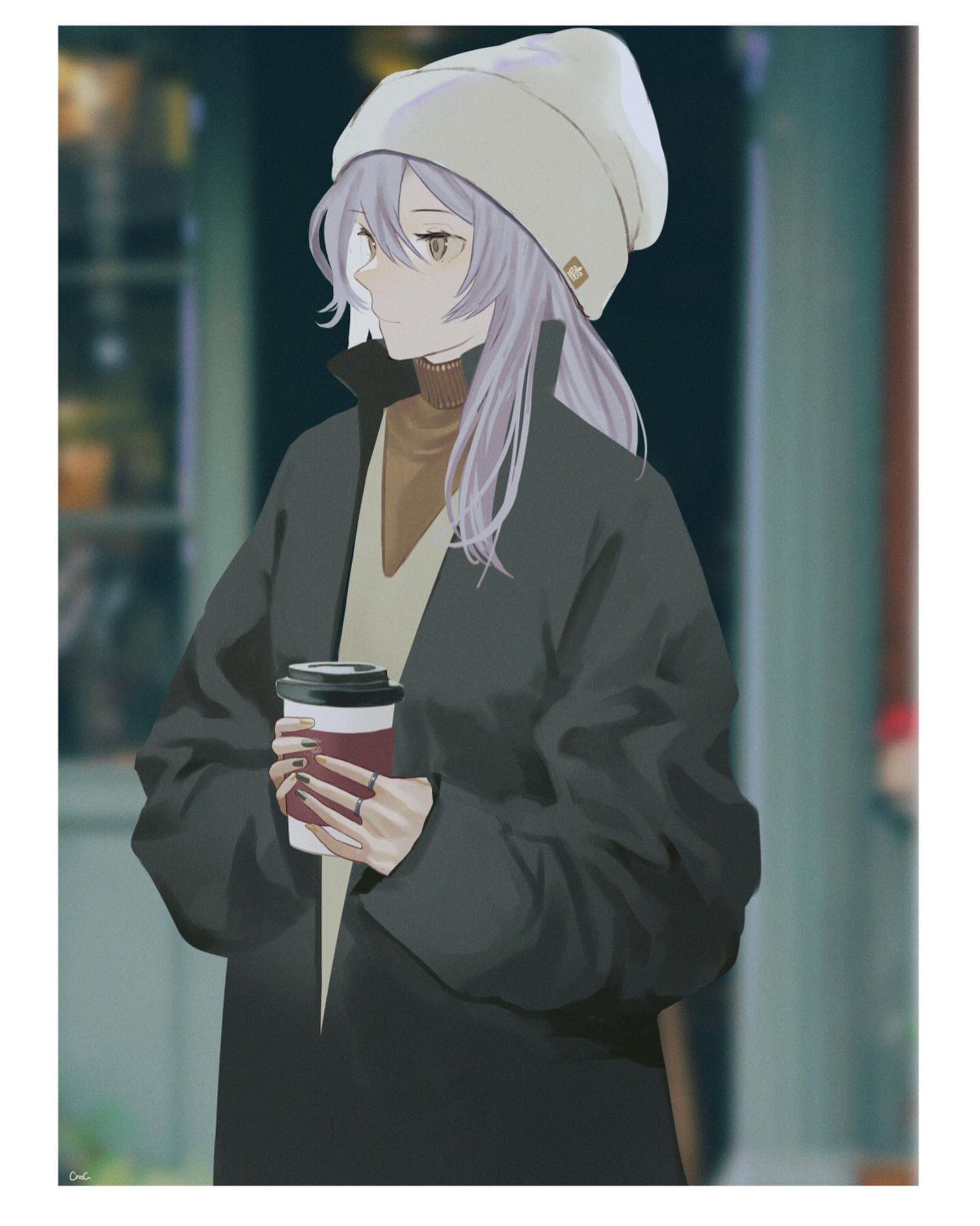 ⛄️☕️…

 #イラスト  #オリジナル  #illustration  #illust #冬 #コーヒー #ニット帽  #clipstudiopaint-1