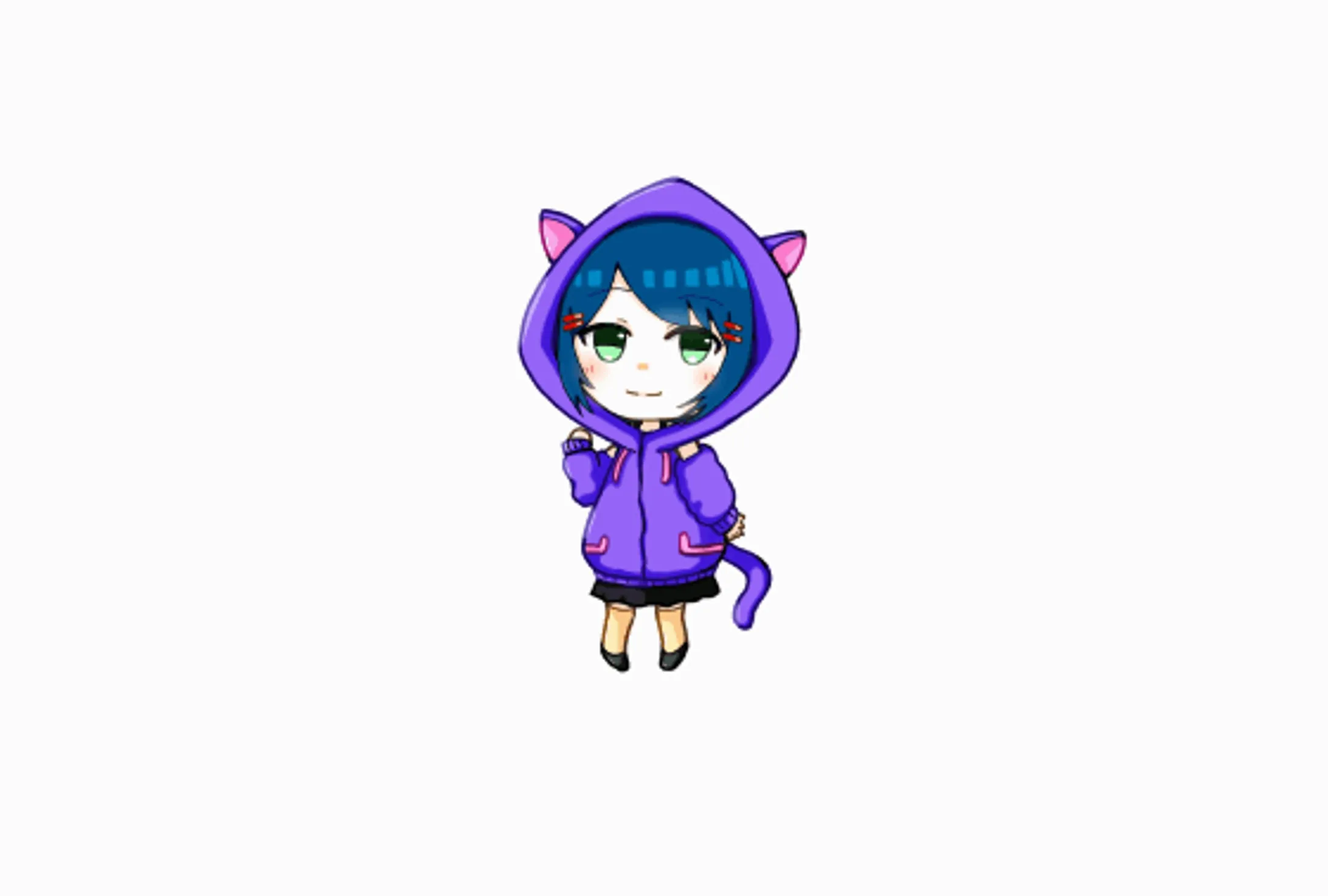 個人様依頼のYoutube用デフォルメイラスト制作-1