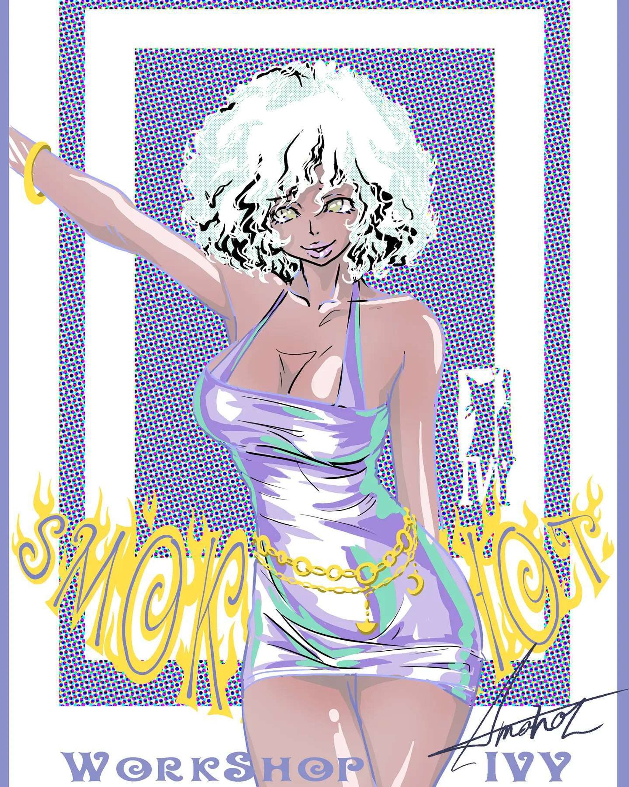 取りあえず完成！
#illustration #girlsillustration #comicart #artwork #blackgirl-1