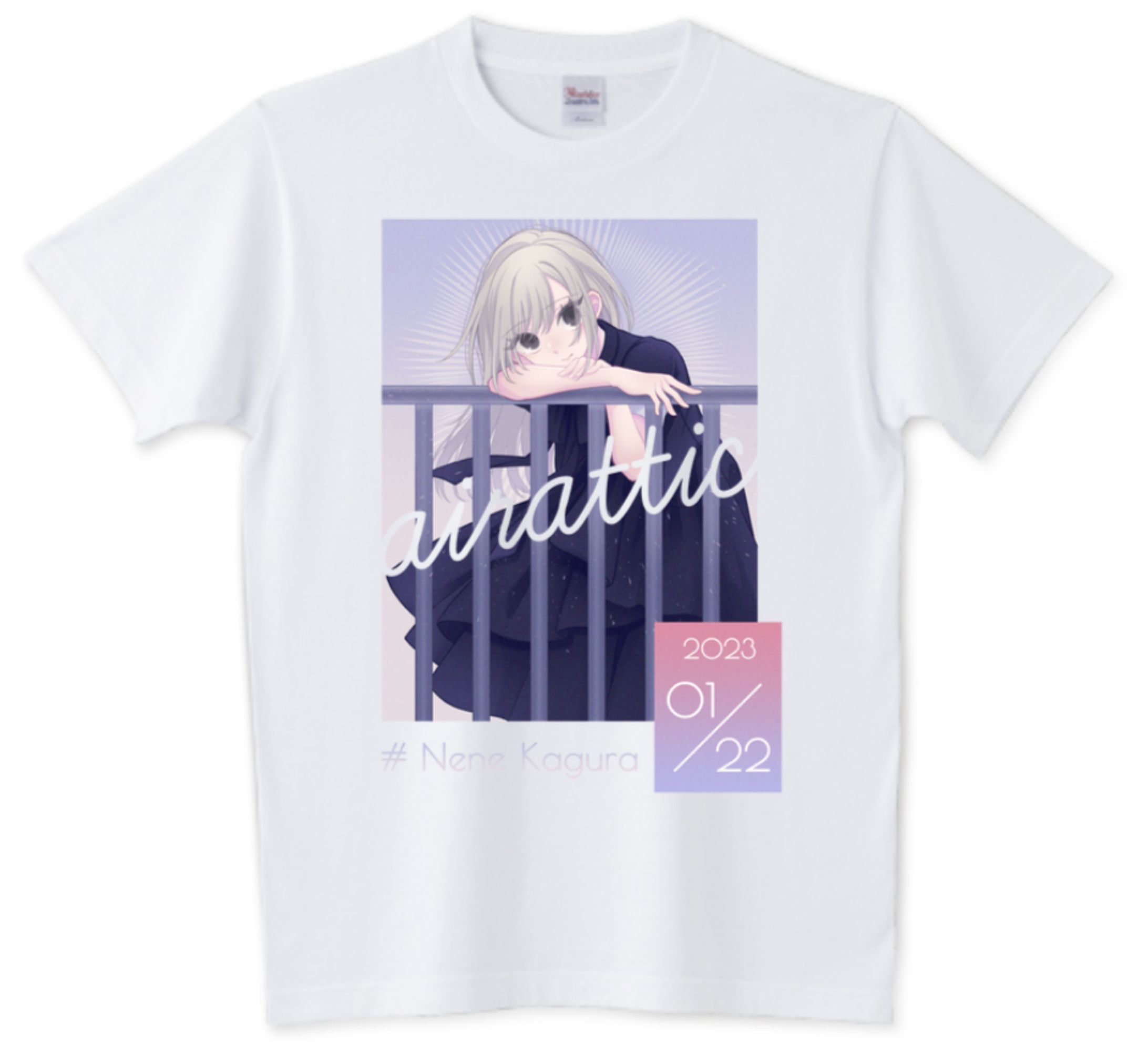 【ご依頼】神楽寧々さん2023年生誕生誕Tシャツ-1
