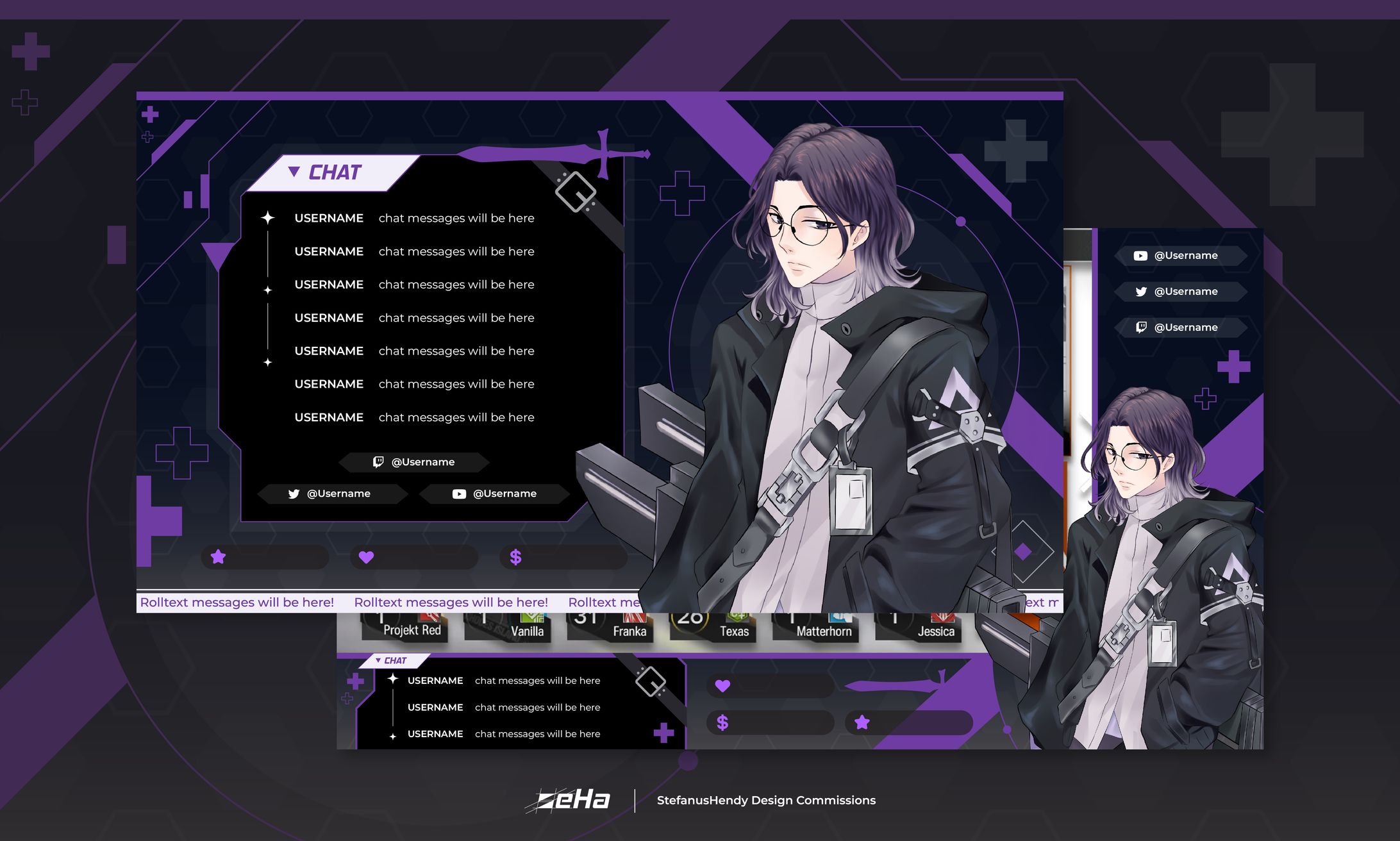 Overlay Yuuji (Chat & Gaming)-1