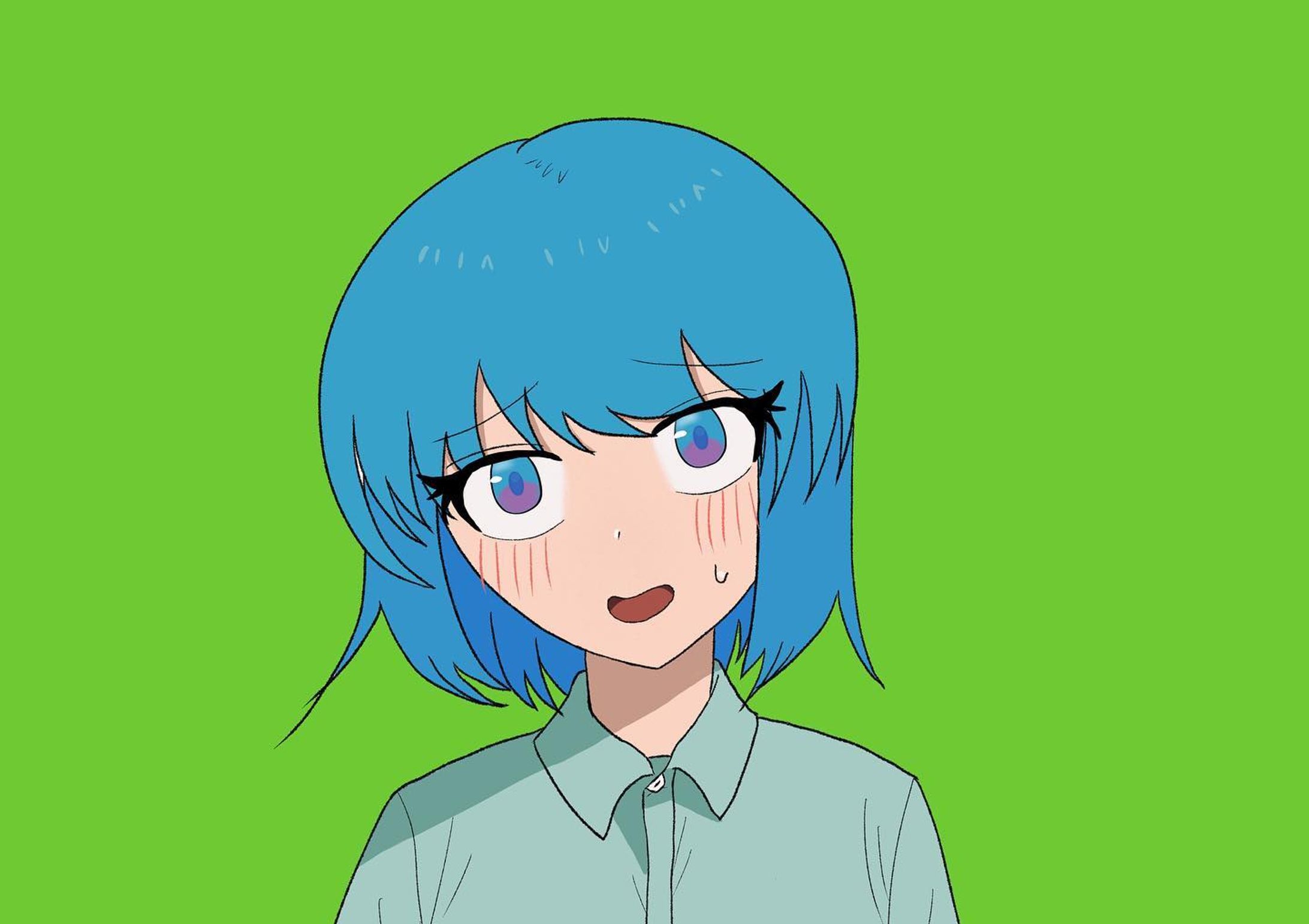 Confused face 

#artwork #illustration #illust #girl #girlillustration #originalcharacter #オリジナルイラスト #オリジナルキャラクター-1