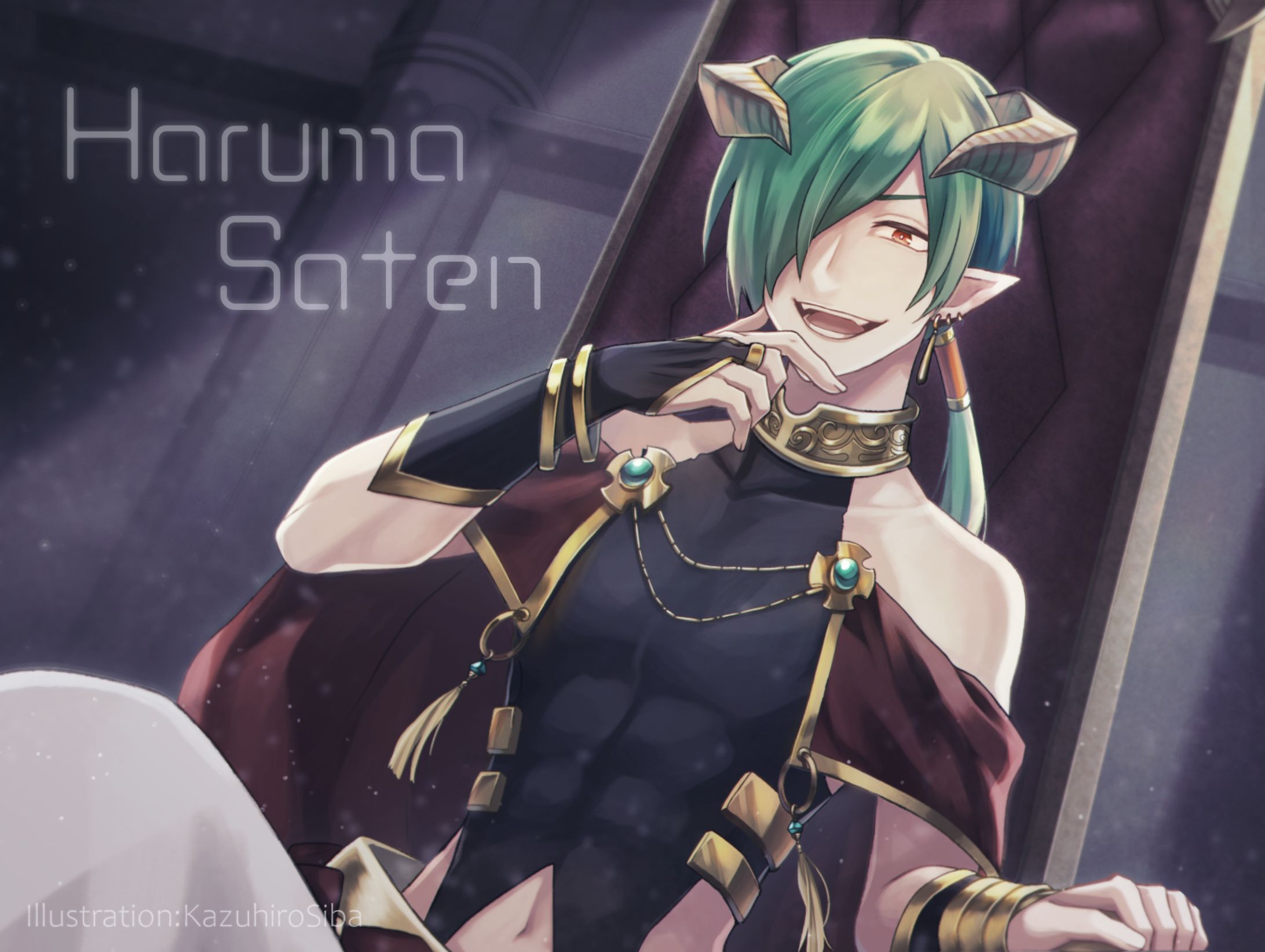 VTuber佐天ハルマさんFA-1