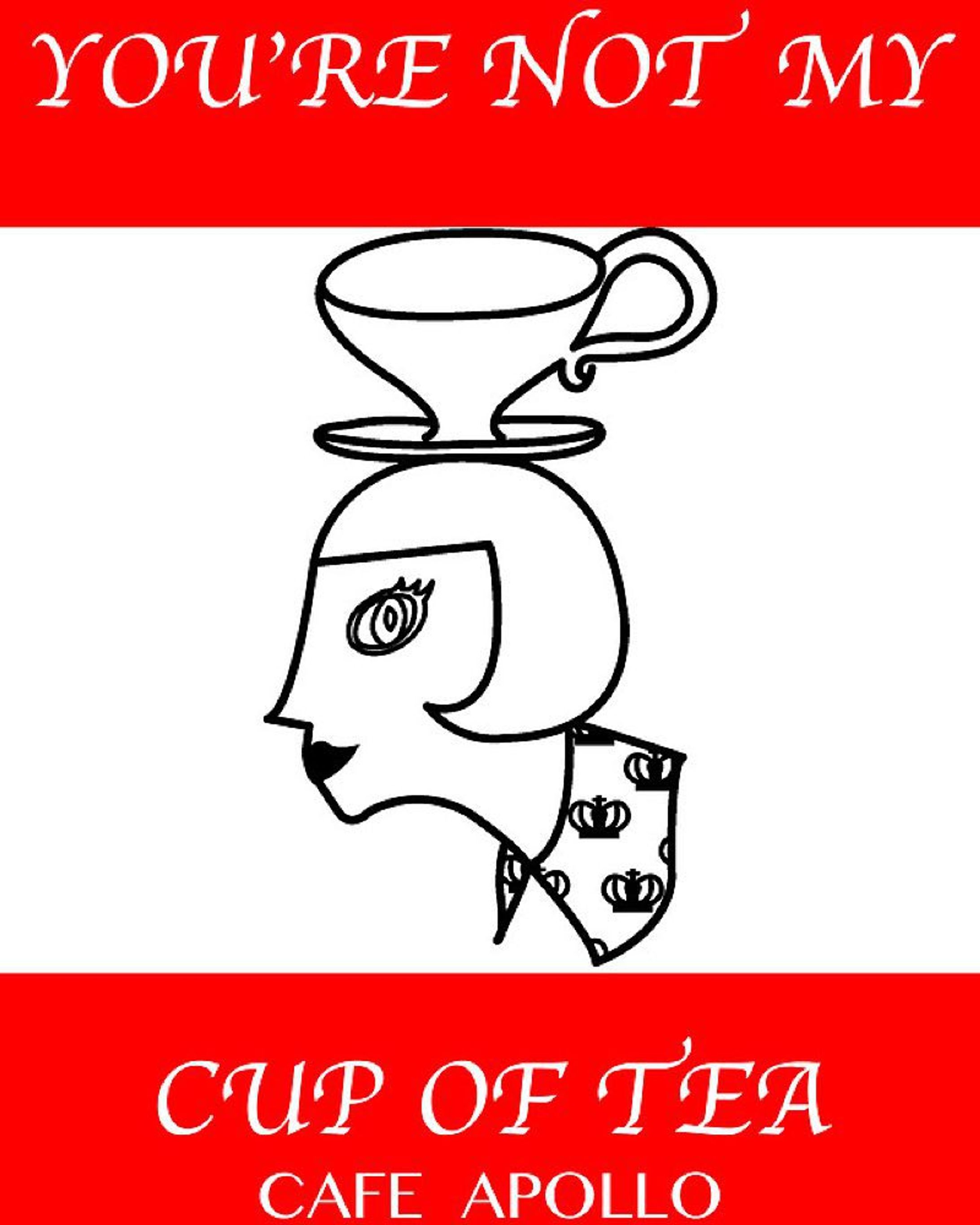 #cafe #apollo #tea #queen #British #uk #afternoontea #royal #creamtea #cafeposter #lady #teacup #london #soho #紅茶 #カフェ #女性 女王 #イギリス #ロンドン #ロイヤル #アフタヌーンティー #イラスト 
#アート #イラストレーター #ポスター #喫茶店 #illustrator #illustration #art  #elliekubota-1