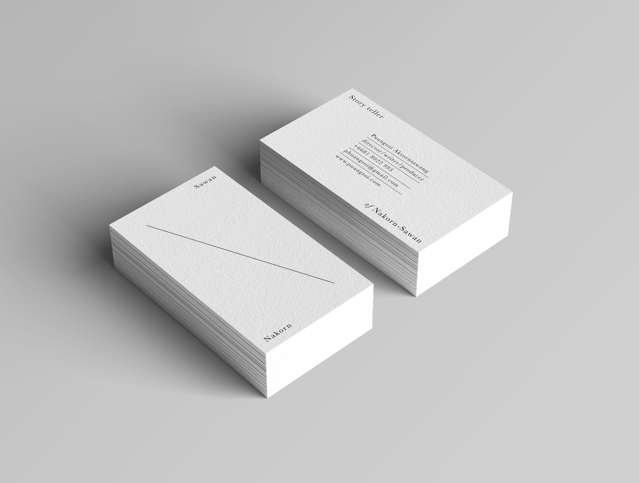 Name card Design for Thai Film Director (2018)-1
