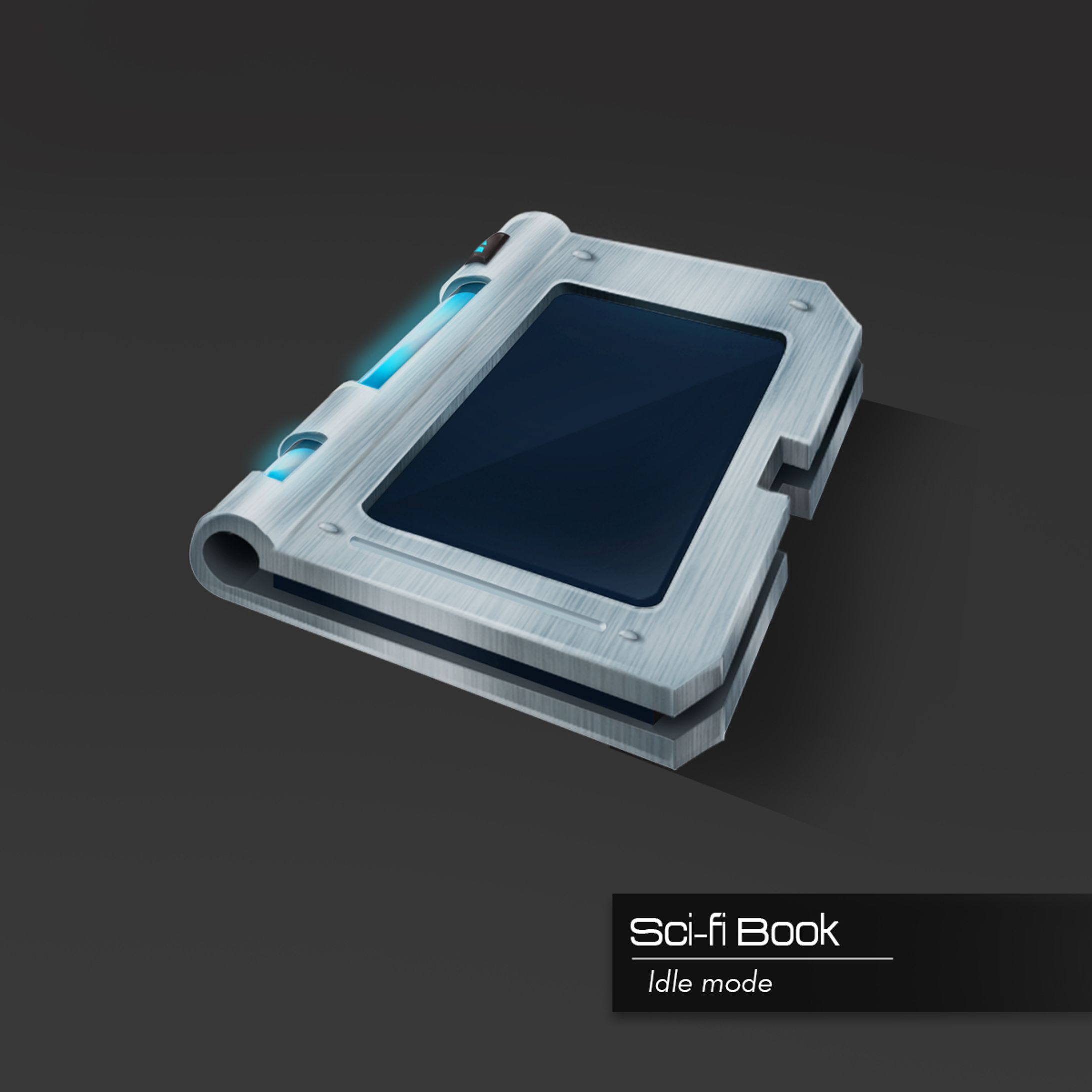 Sci-fi Book Prop-1