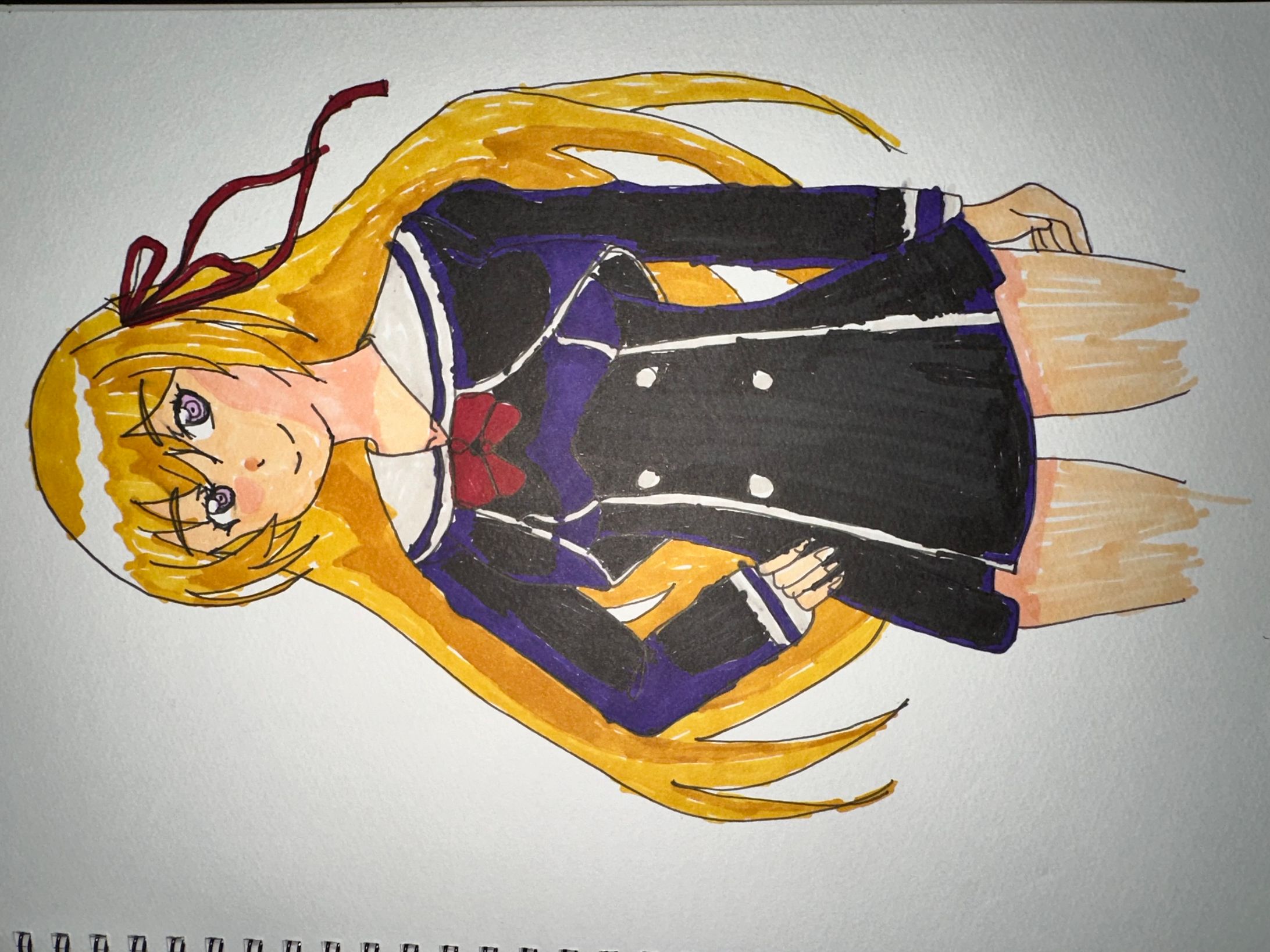 カオスチャイルド来栖乃々誕生日絵2023-1