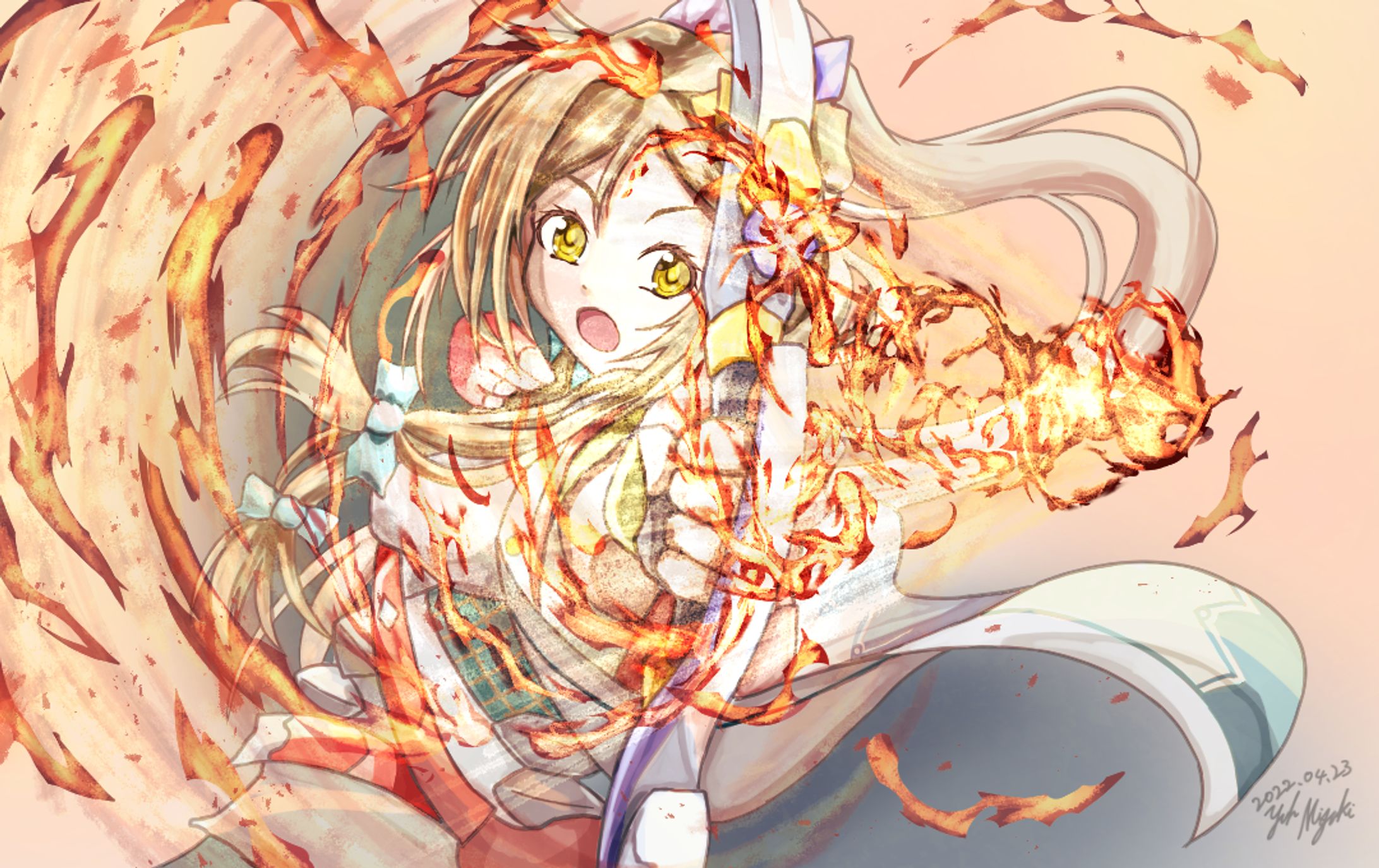 二次創作イラスト-1
