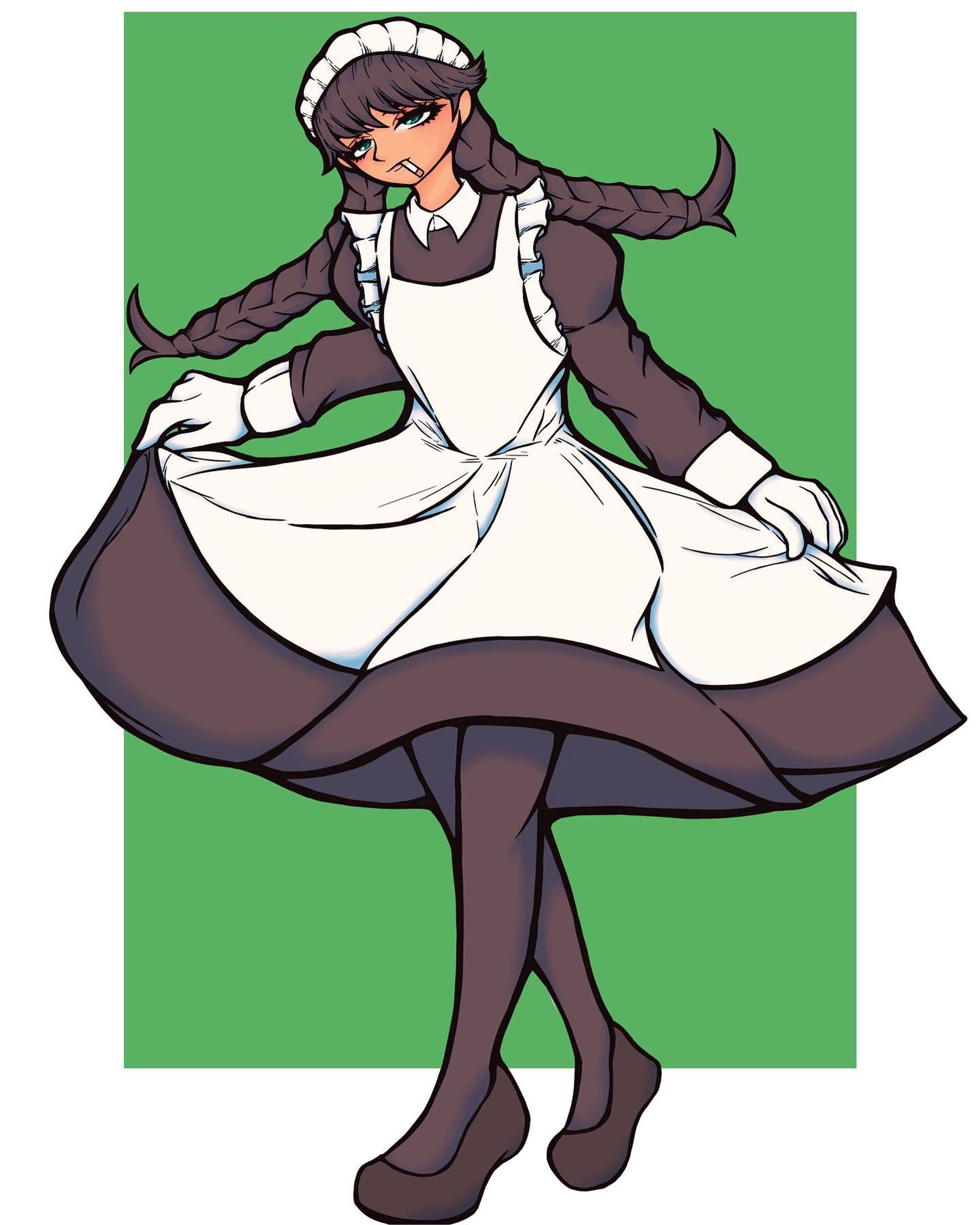 #illustration #illust #maid-1