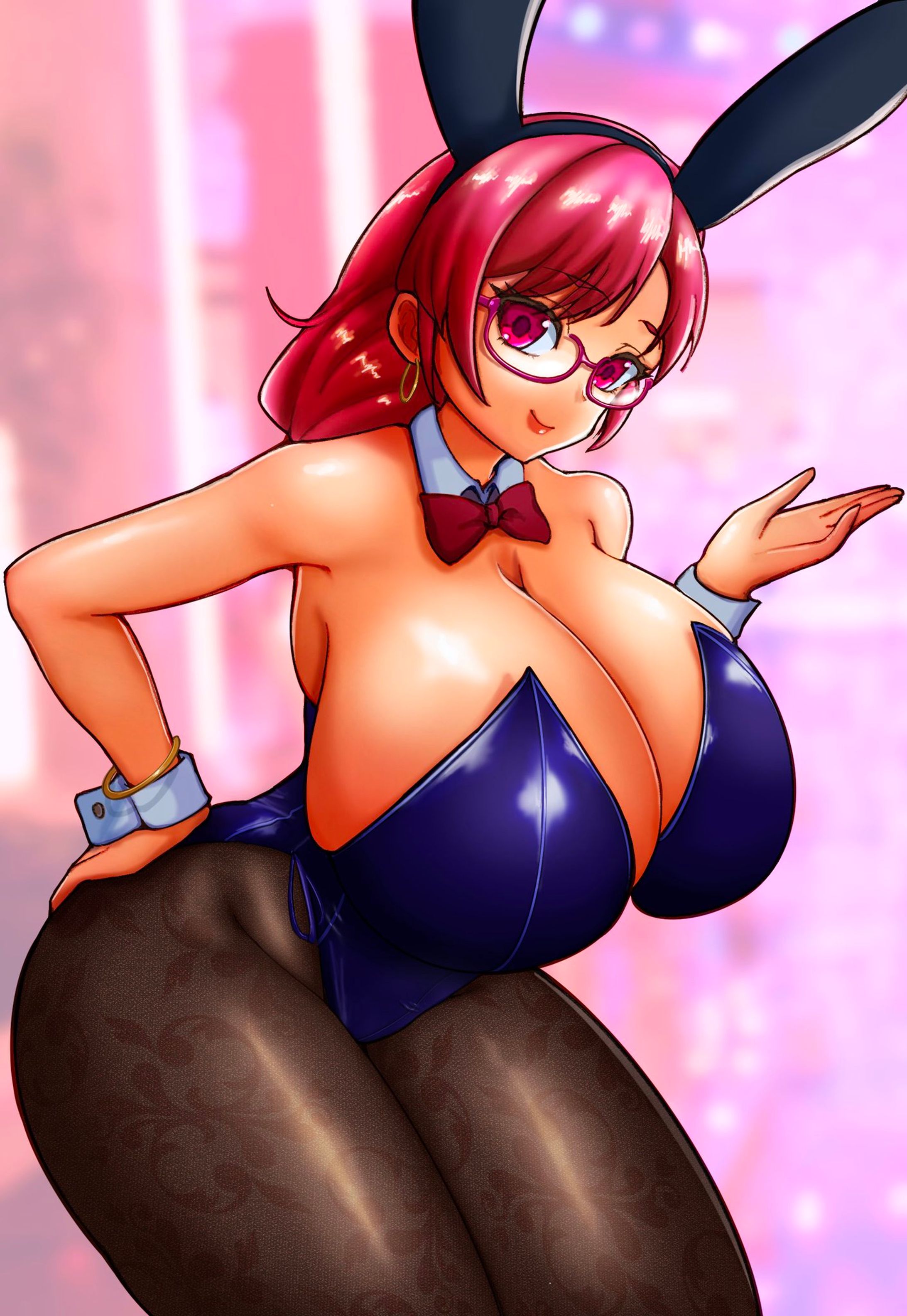 眼鏡バニーガール-1