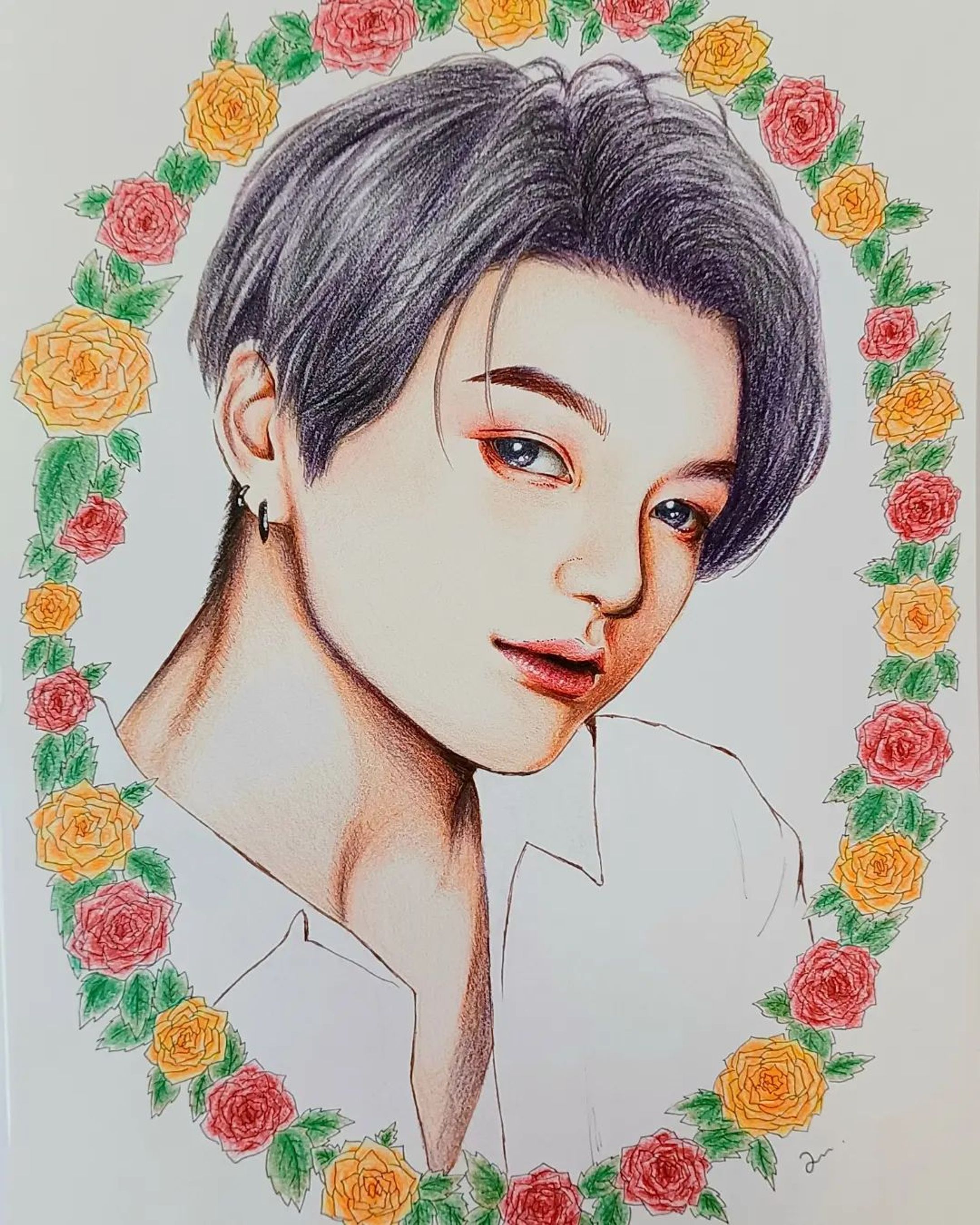 bts
Jungkook

#bts
#btsfanart 
#Jungkook 
#illustration 
#drawing 
#アナログ絵 
#イラスト⁡⁡
⁡#似顔絵 ⁡
⁡#色鉛筆似顔絵 ⁡
⁡#ジョングク ⁡
⁡#グク⁡
⁡#army-1