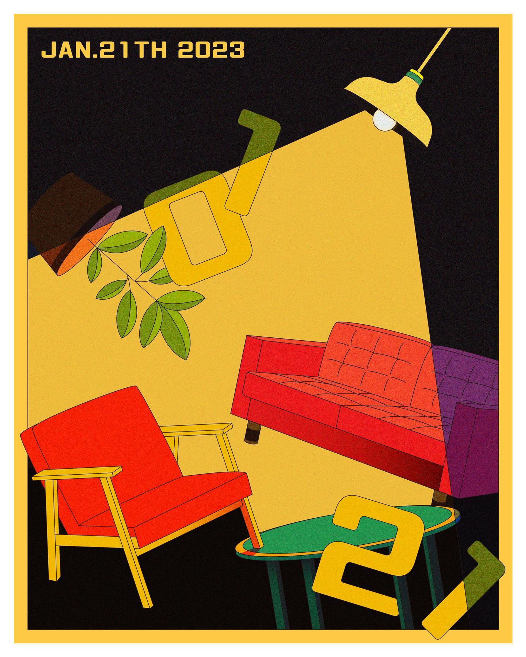 2023/01/21

/ / / / /

#art #artwork #graphic #graphicdesign #graphicart #drawing #digitalart #illustration #illustrations #illustrator #design #painting #アート #現代アート #アート好きな人と繋がりたい #イラスト #イラスト好きな人と繋がりたい #イラストレーターさんと繋がりたい#ドローイング #グラフィックデザイン #グラフィック #デザイン #イラストレーション #デジタルアート #家具配置 #インテリアデザイン #インテリア #家具デザイン #家具 #浮遊-1