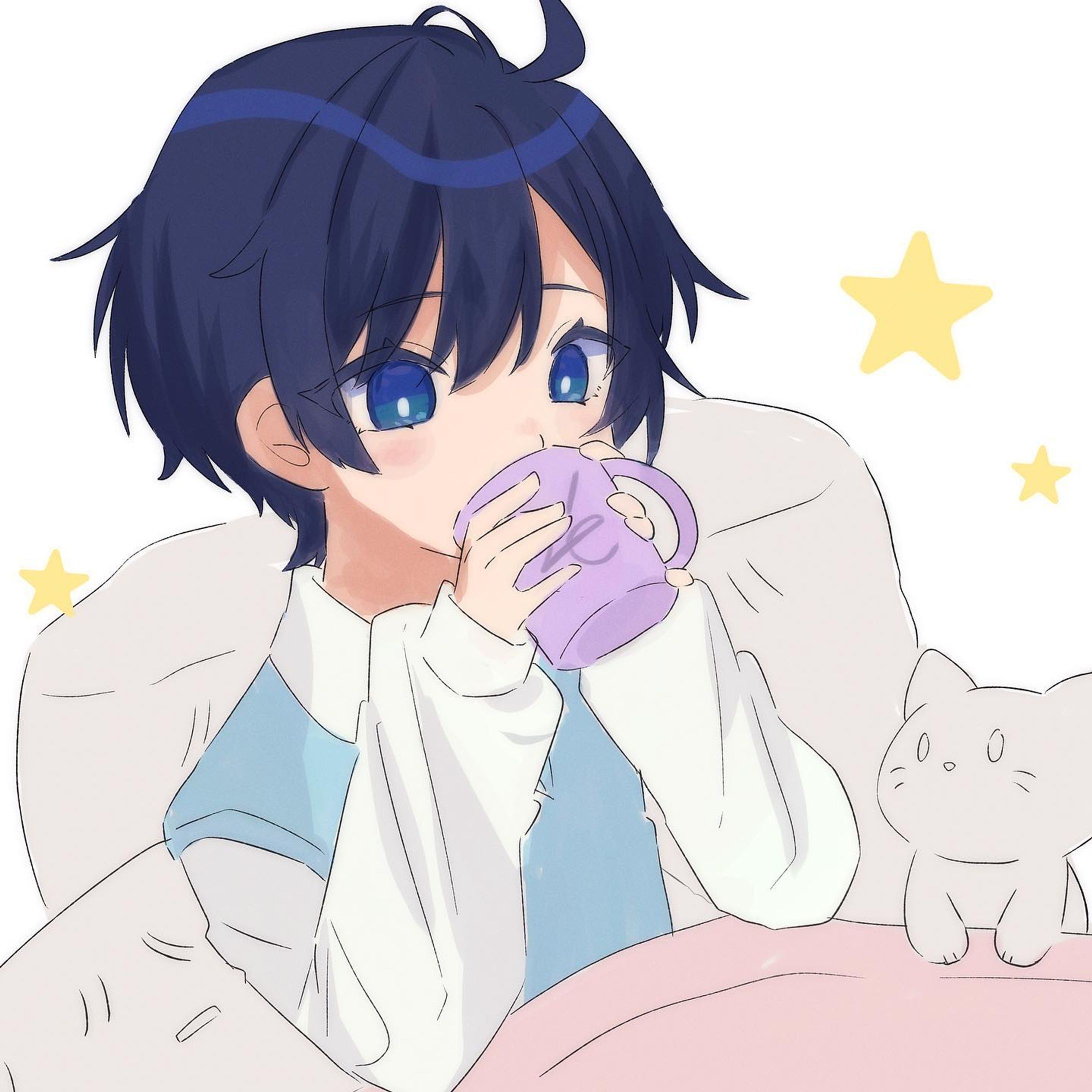 ☕️

・

 #そらるの絵 #そらる #歌い手 #イラスト #ファンアートillustration #fanart-1