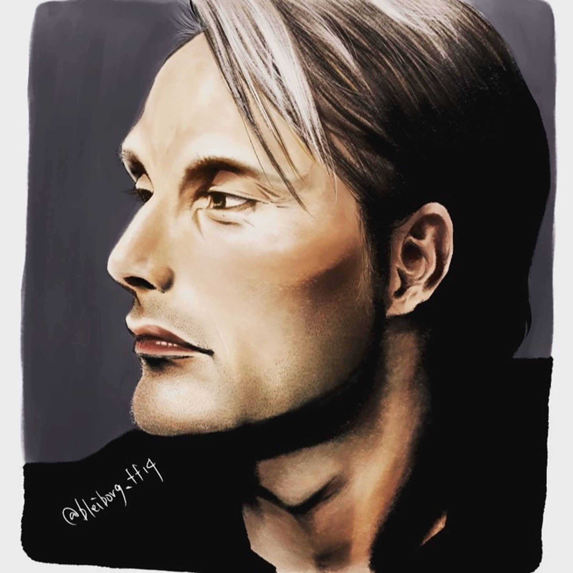 #drawing #madsmikkelsen #clipstudiopaint #マッツ・ミケルセン-1