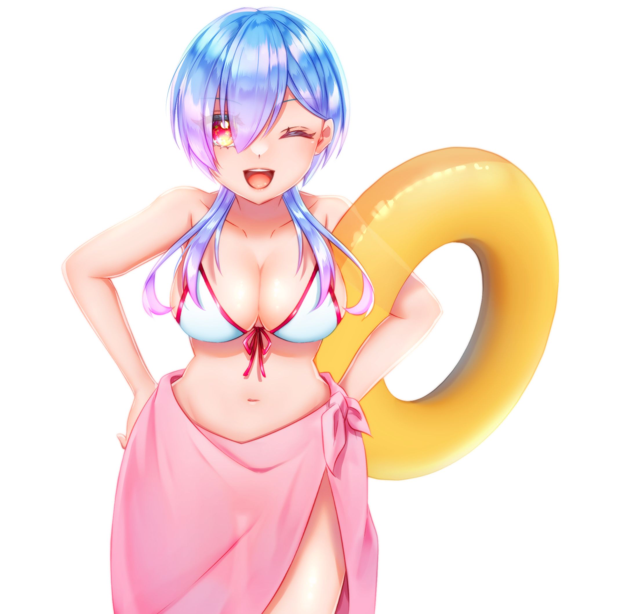 水着イラスト透過-1