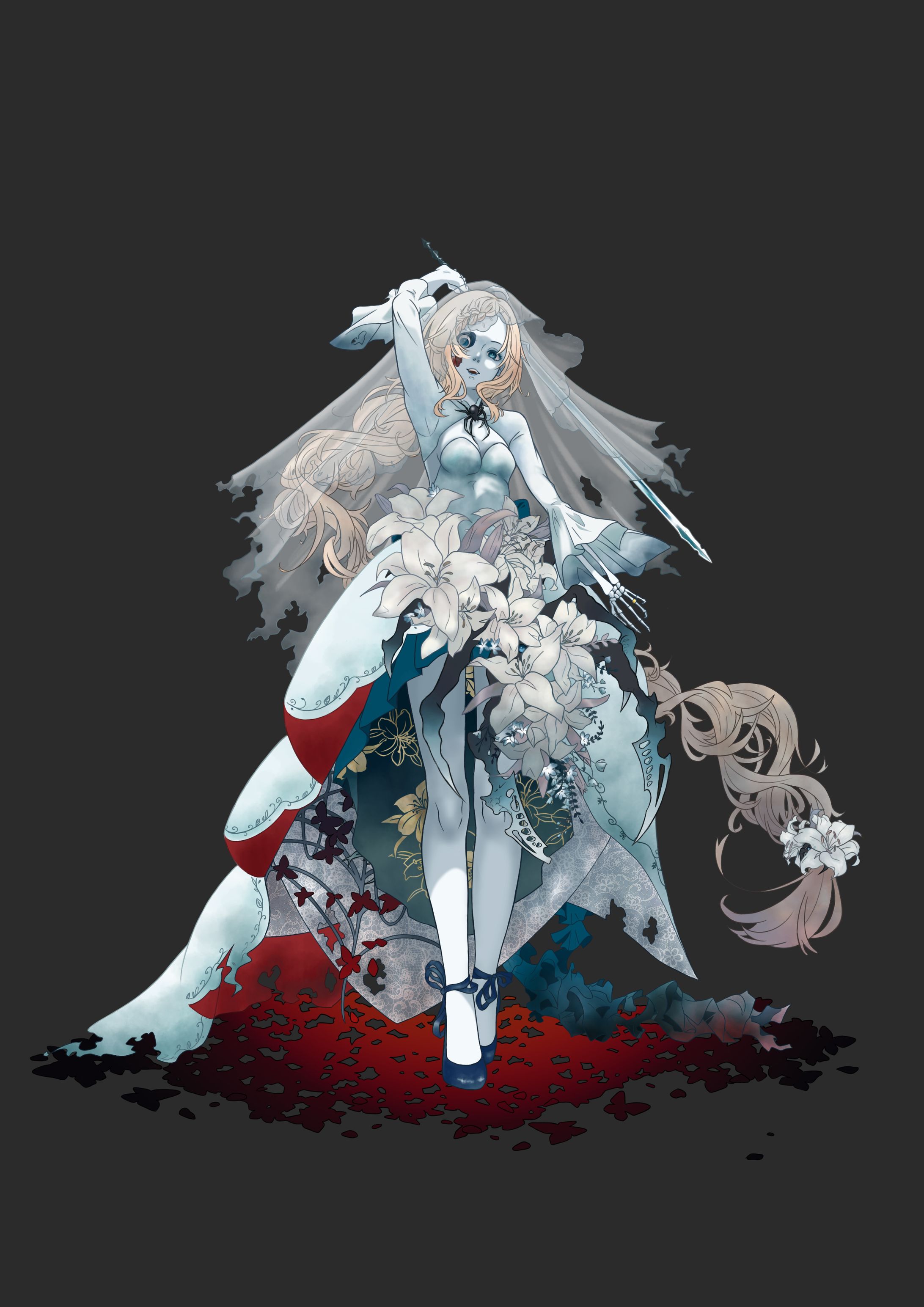 【イラスト】サムシングブルー-1