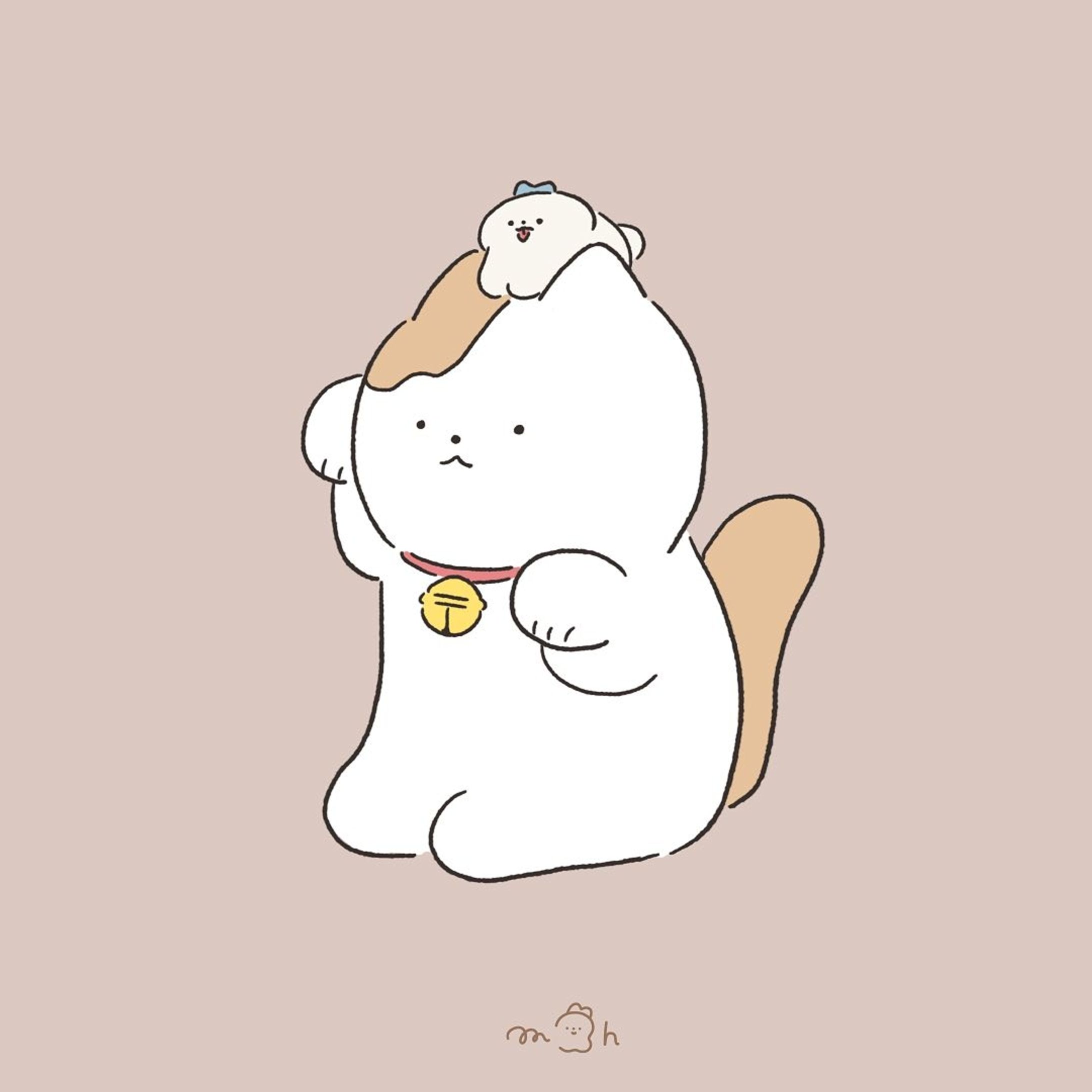 招き猫に乗って
#illustration #drawing  #イラスト #ほのぼの #illust  #イラストレーション　#イラストレーター　#イラスト　#お絵描き #いらすと　#いらすとぐらむ　#イラストグラム　#アート　#かわいいイラスト　#絵画　#絵　#デザイン　#ゆるいイラスト　#お絵描き　#designs　 #illustration_daily  #instaart 　#illustrations #いぬ  #일러스트-1