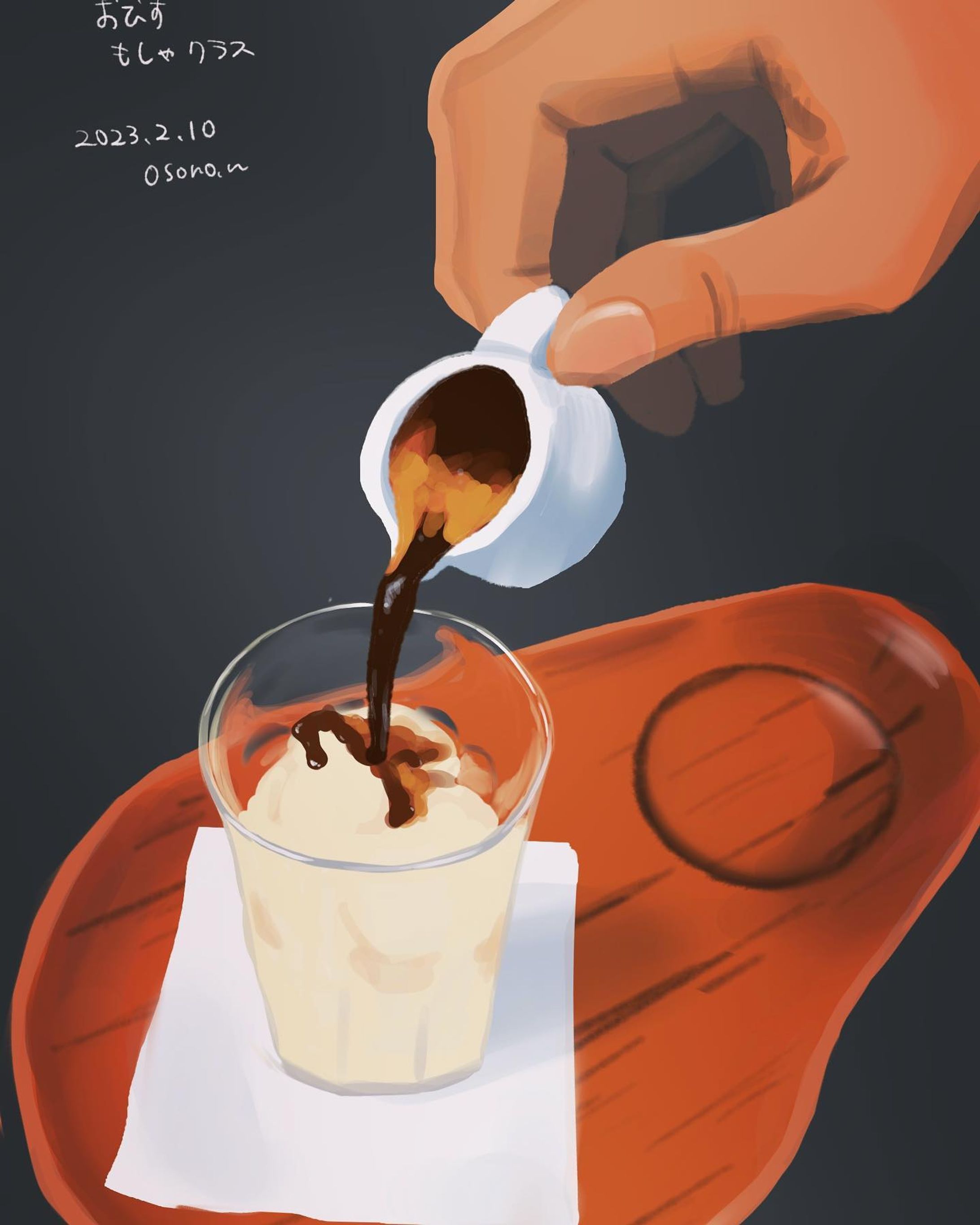 カラースケッチ #colorsketch #practicepainting #お絵描き練習 #お絵描き好きな人と繋がりたい #カラースケッチ-1