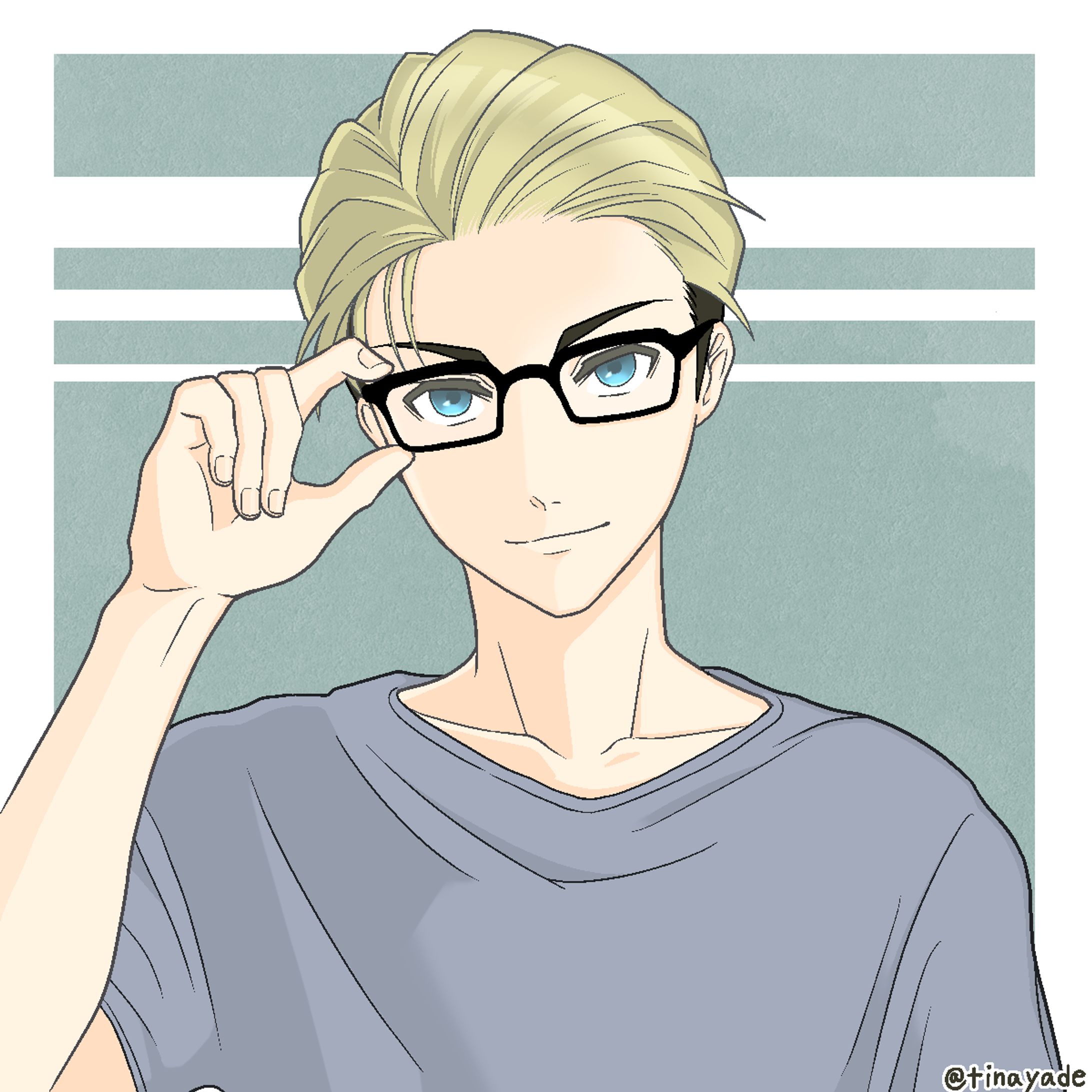眼鏡男子-1