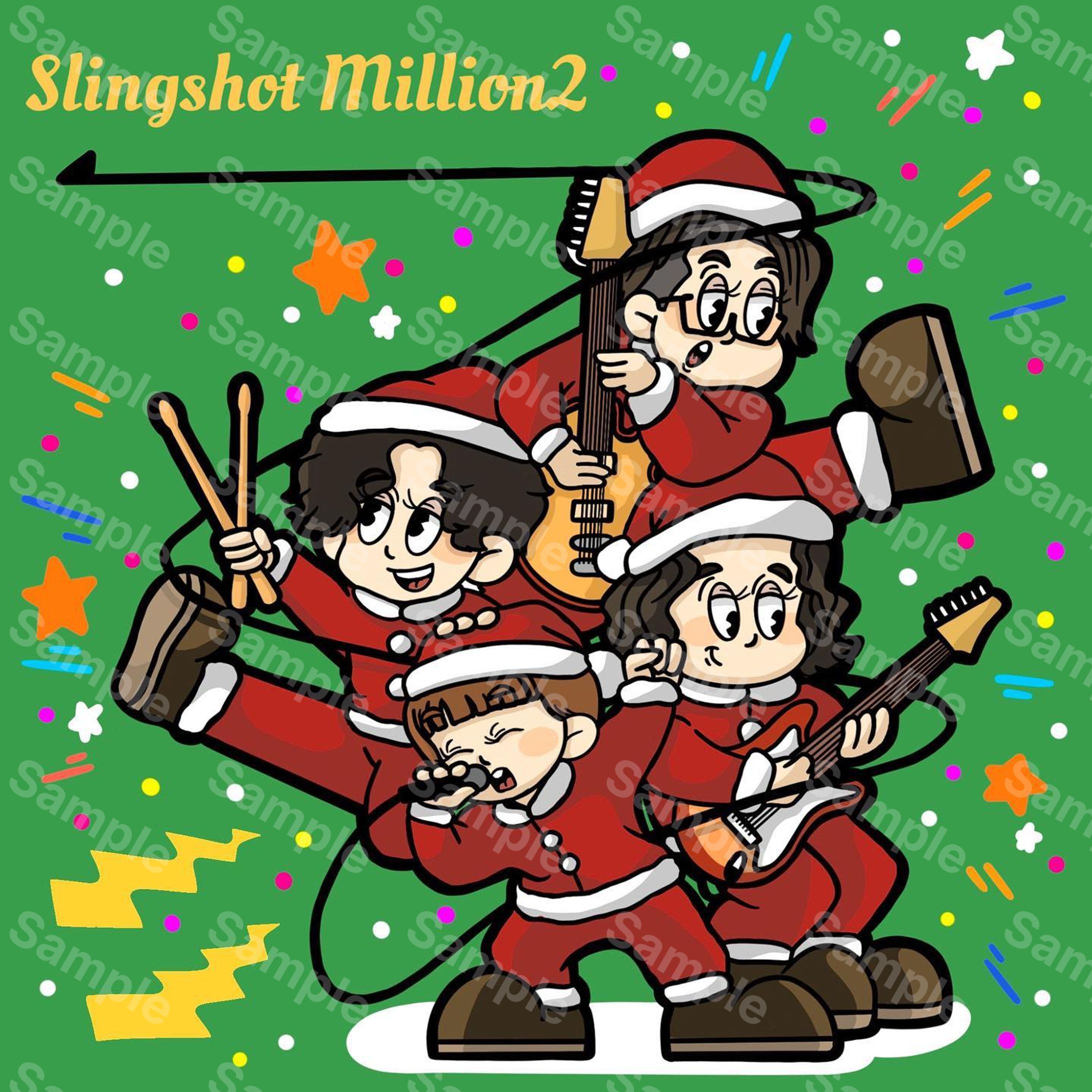 ロックバンドslingshotmillion2 様 グッズデザイン-1