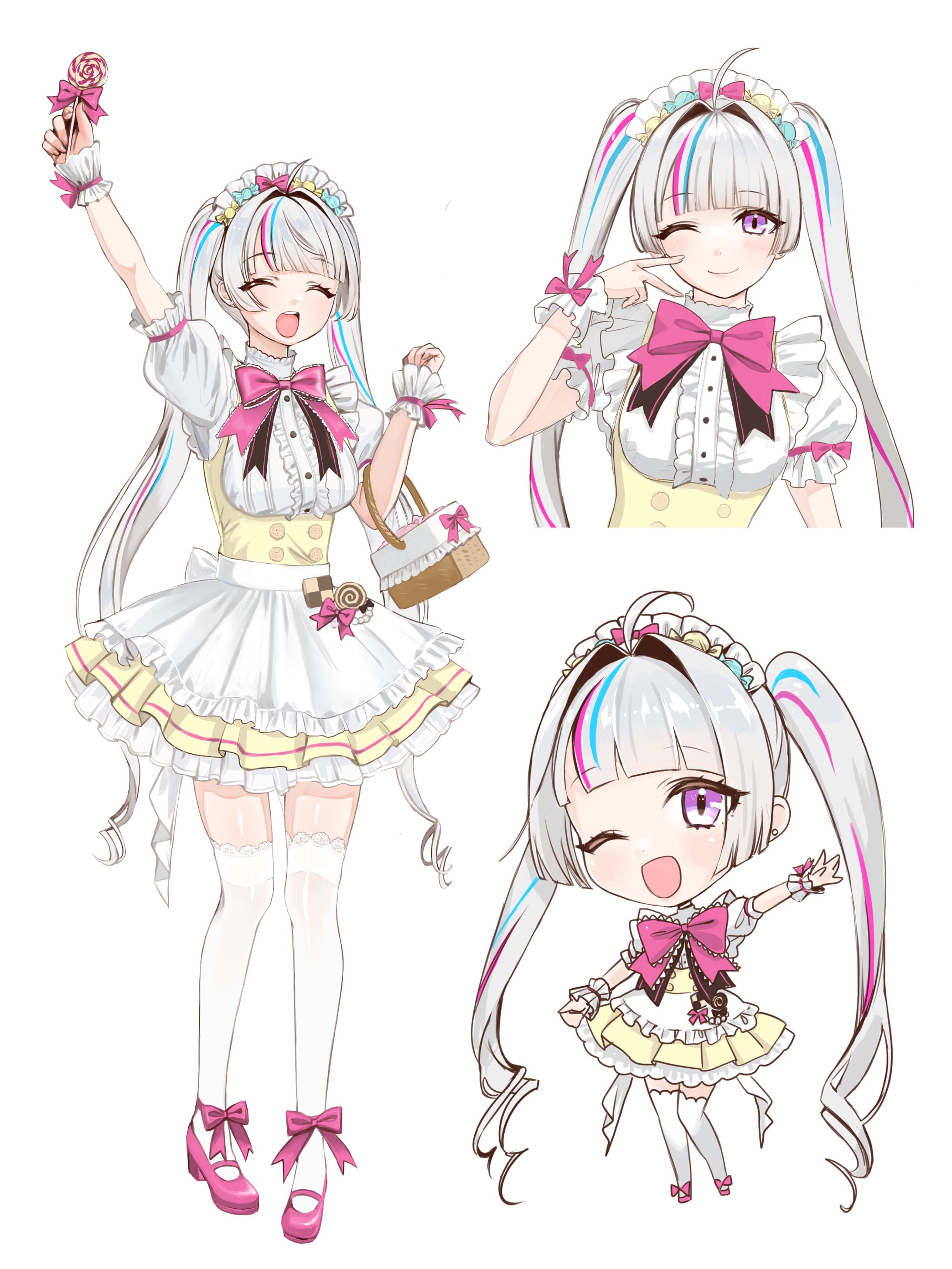 print pac イラストコンテスト用イラスト「あまね」-1