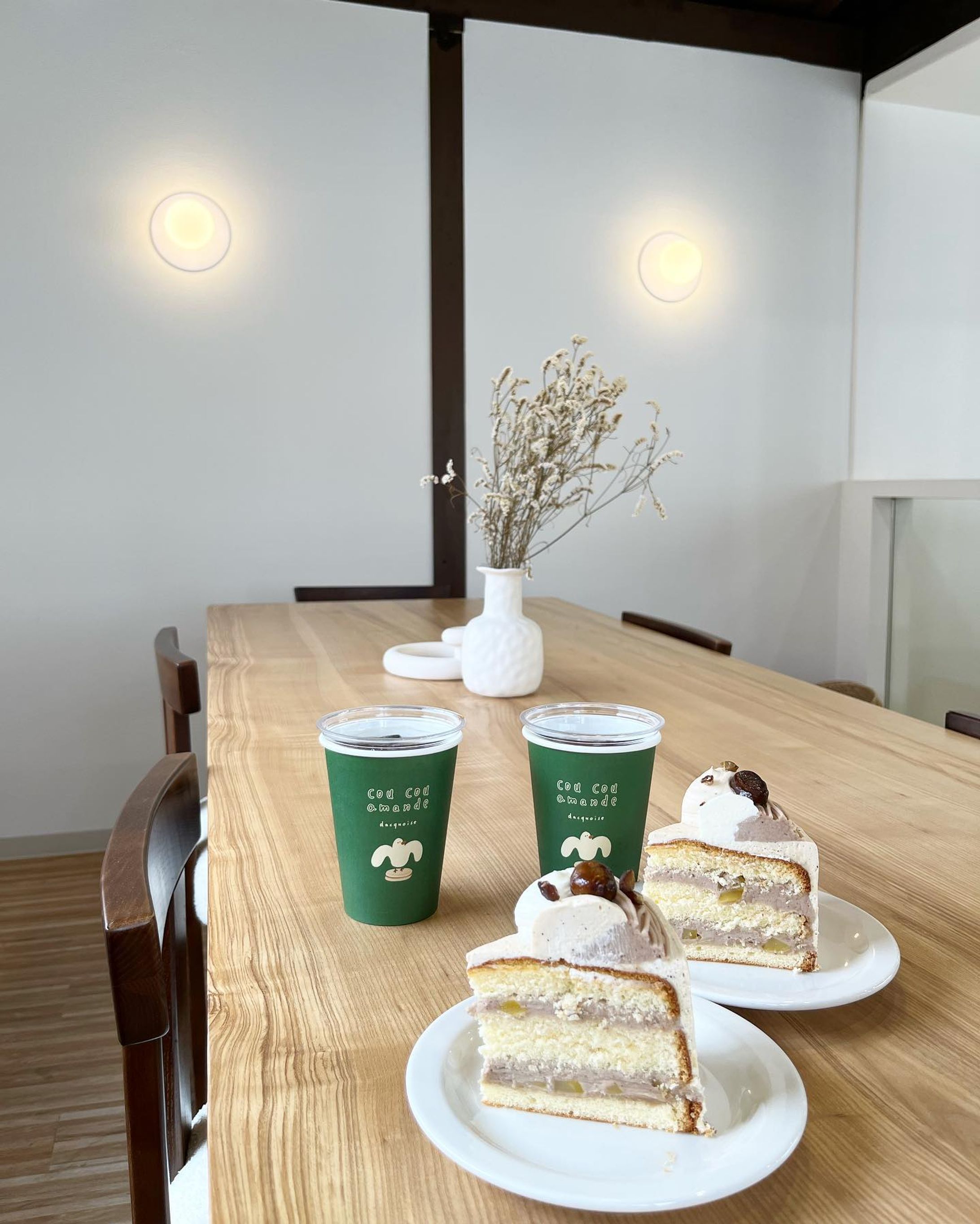 #coucouamande #coucoucafe 
#dacquoise #dacquoisecake #大阪グルメ #大阪カフェ-1