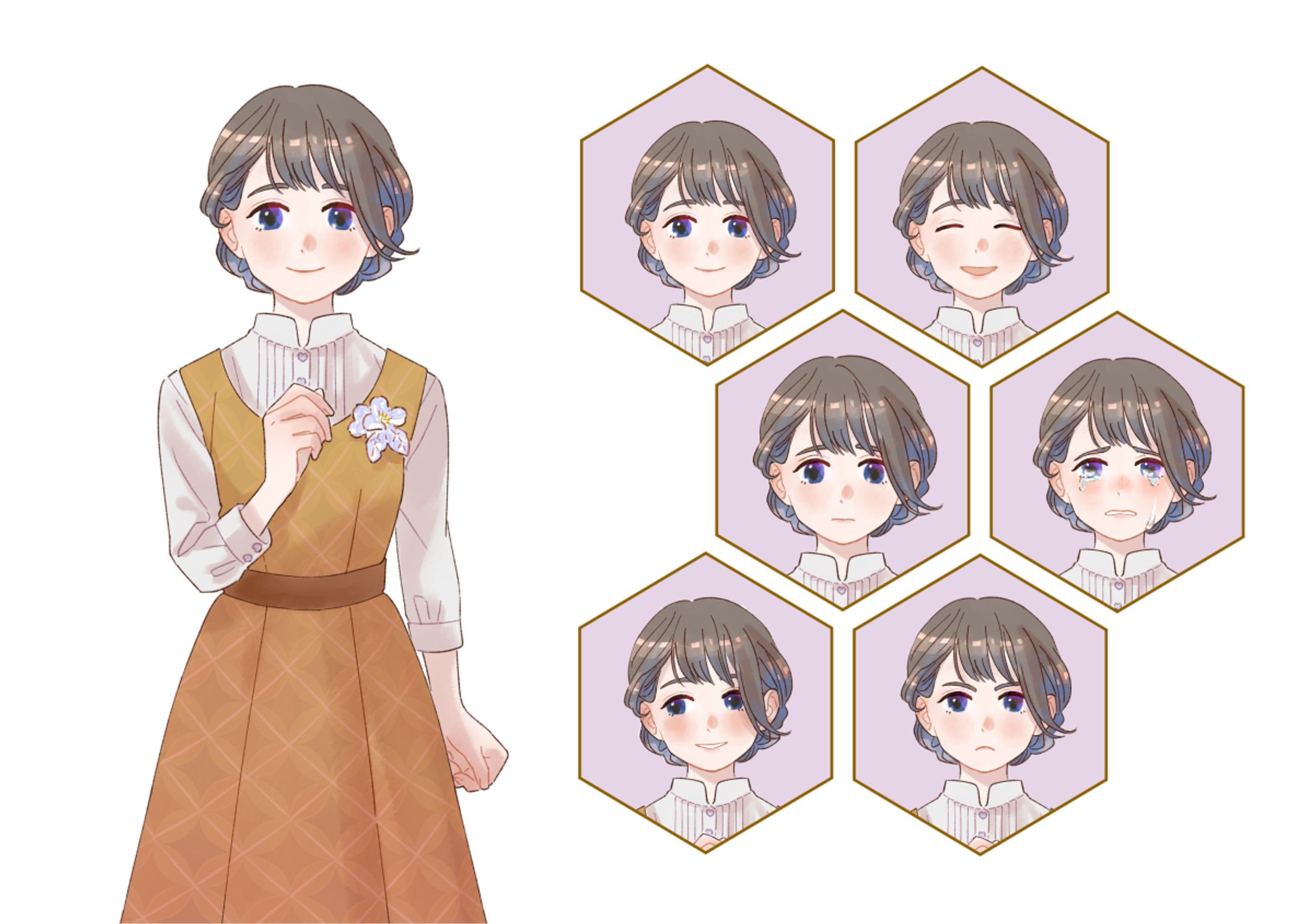 キャラデザコンペ応募イラスト②-1