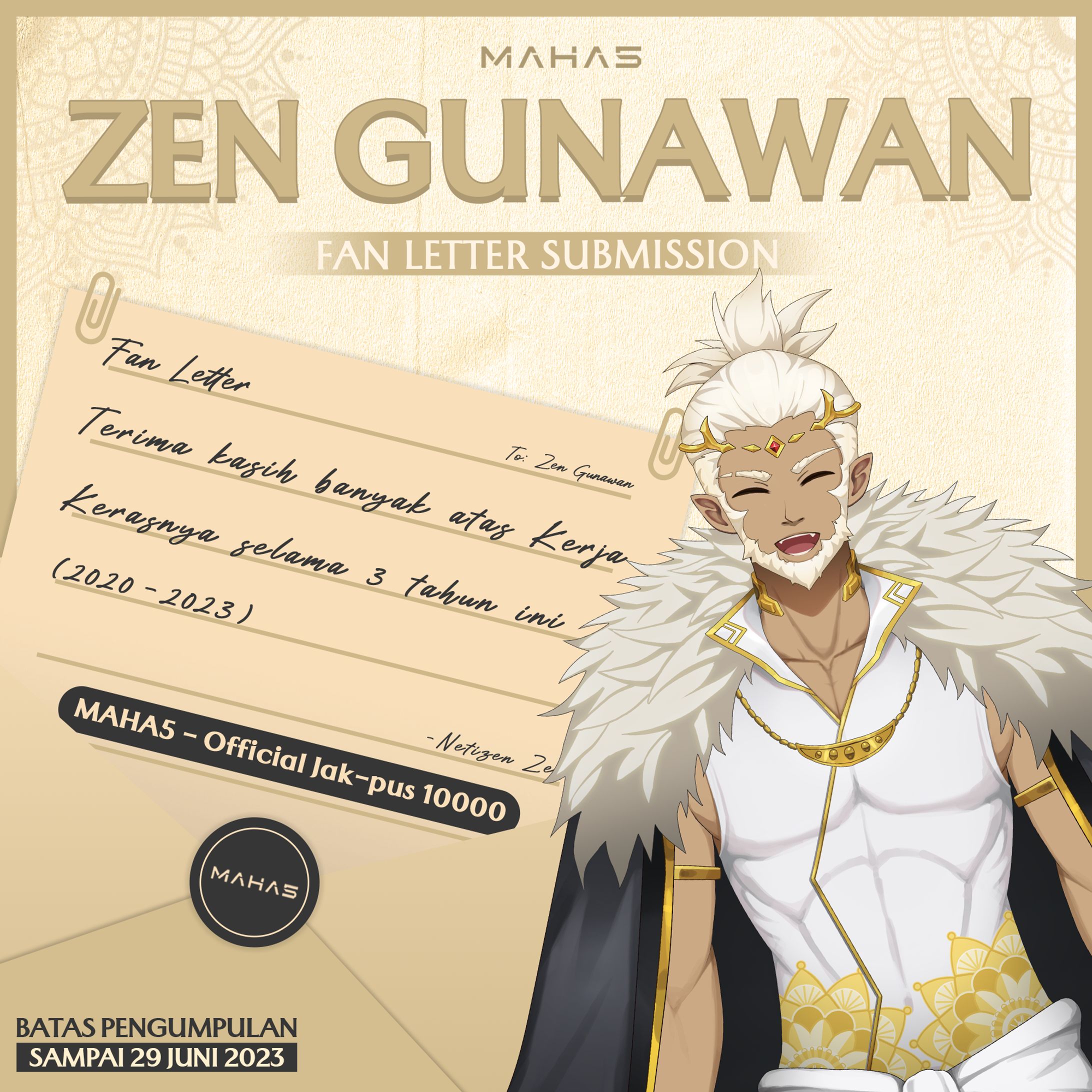 [Fan Letter] Zen Gunawan Ch. -1