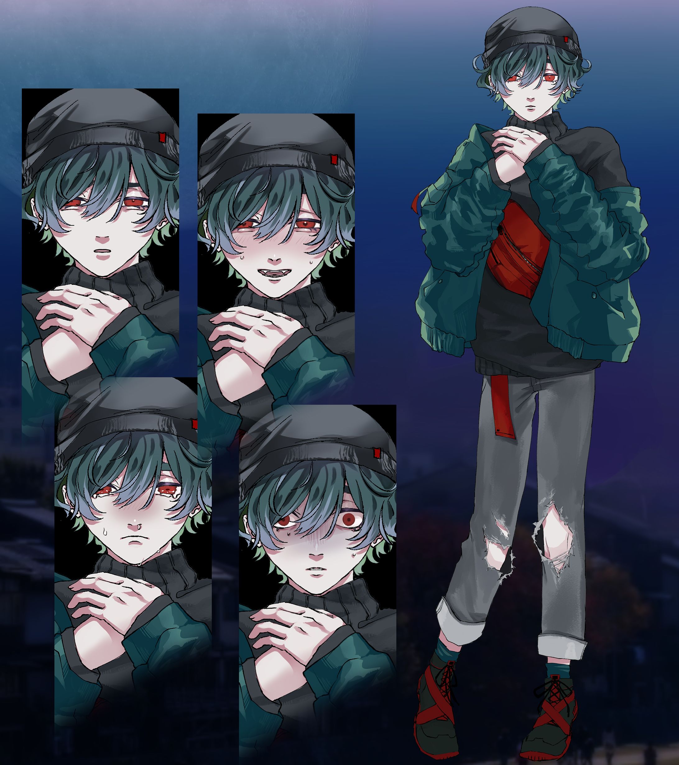 TRPG≪立ち絵・表情差分≫-1