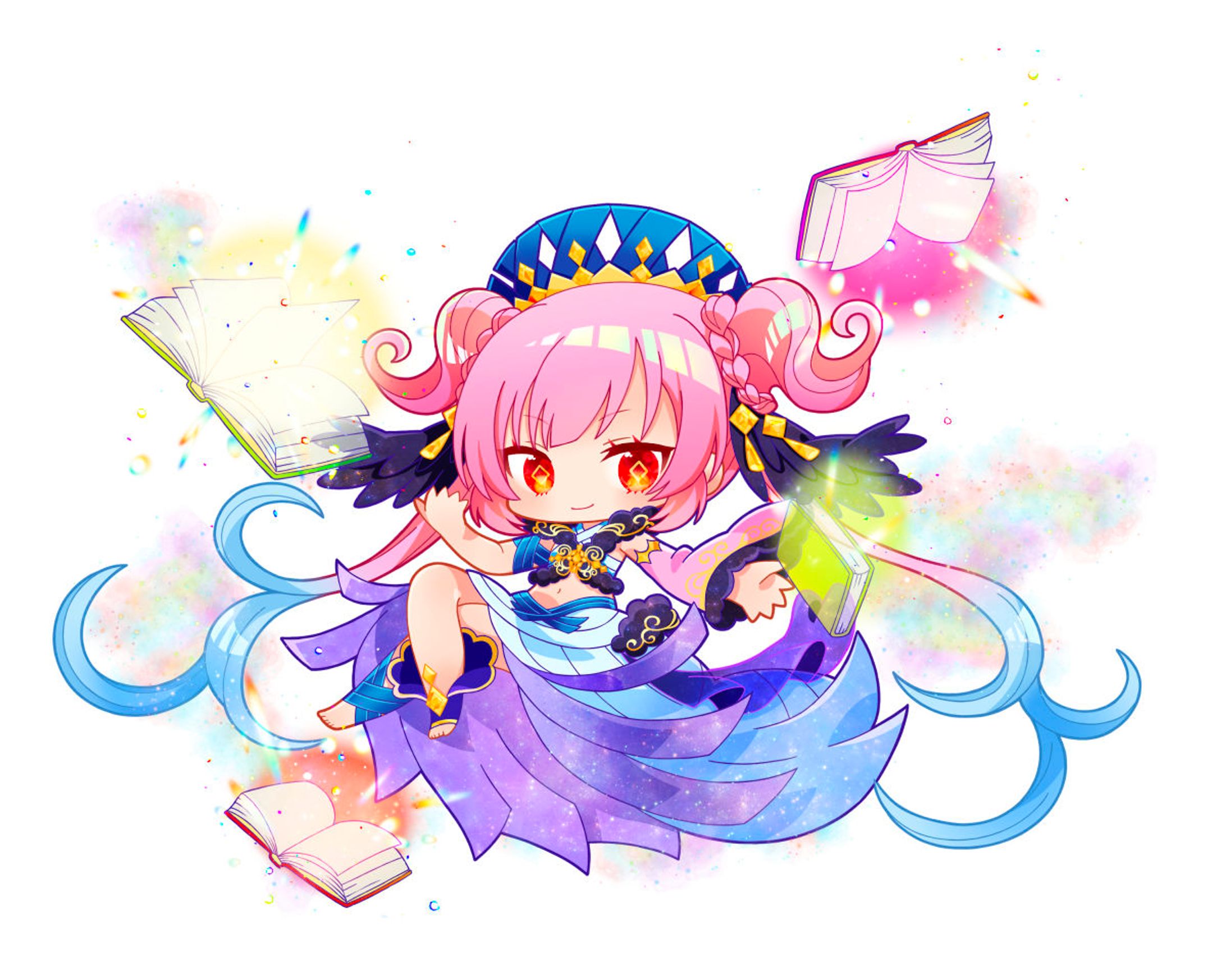 魔女っ娘SDイラスト-1