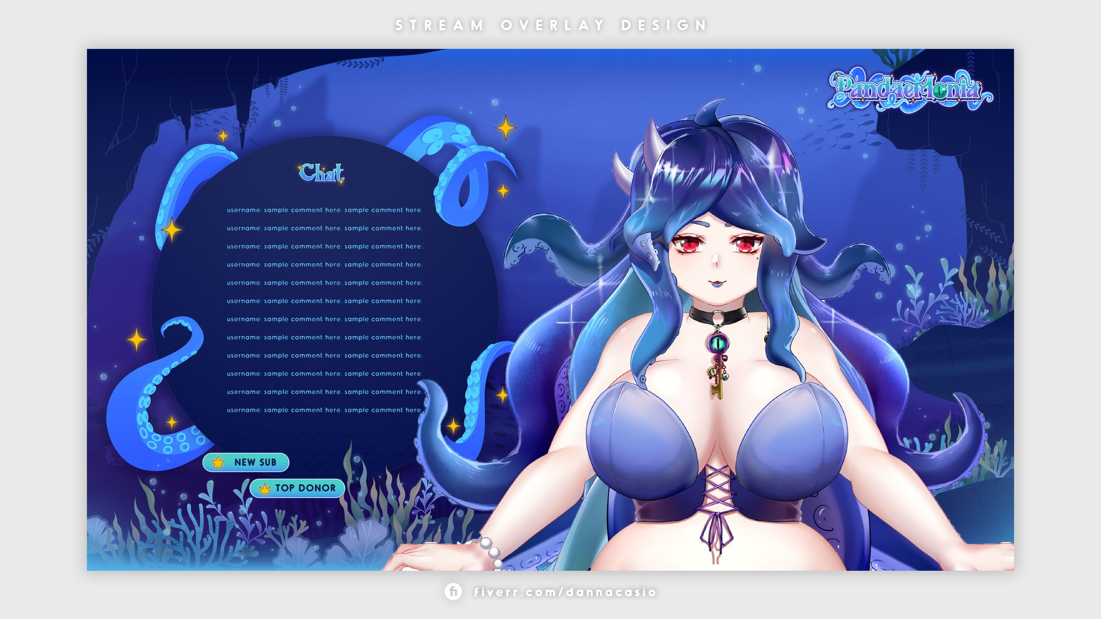 Stream Overlay [pandemonia]-1