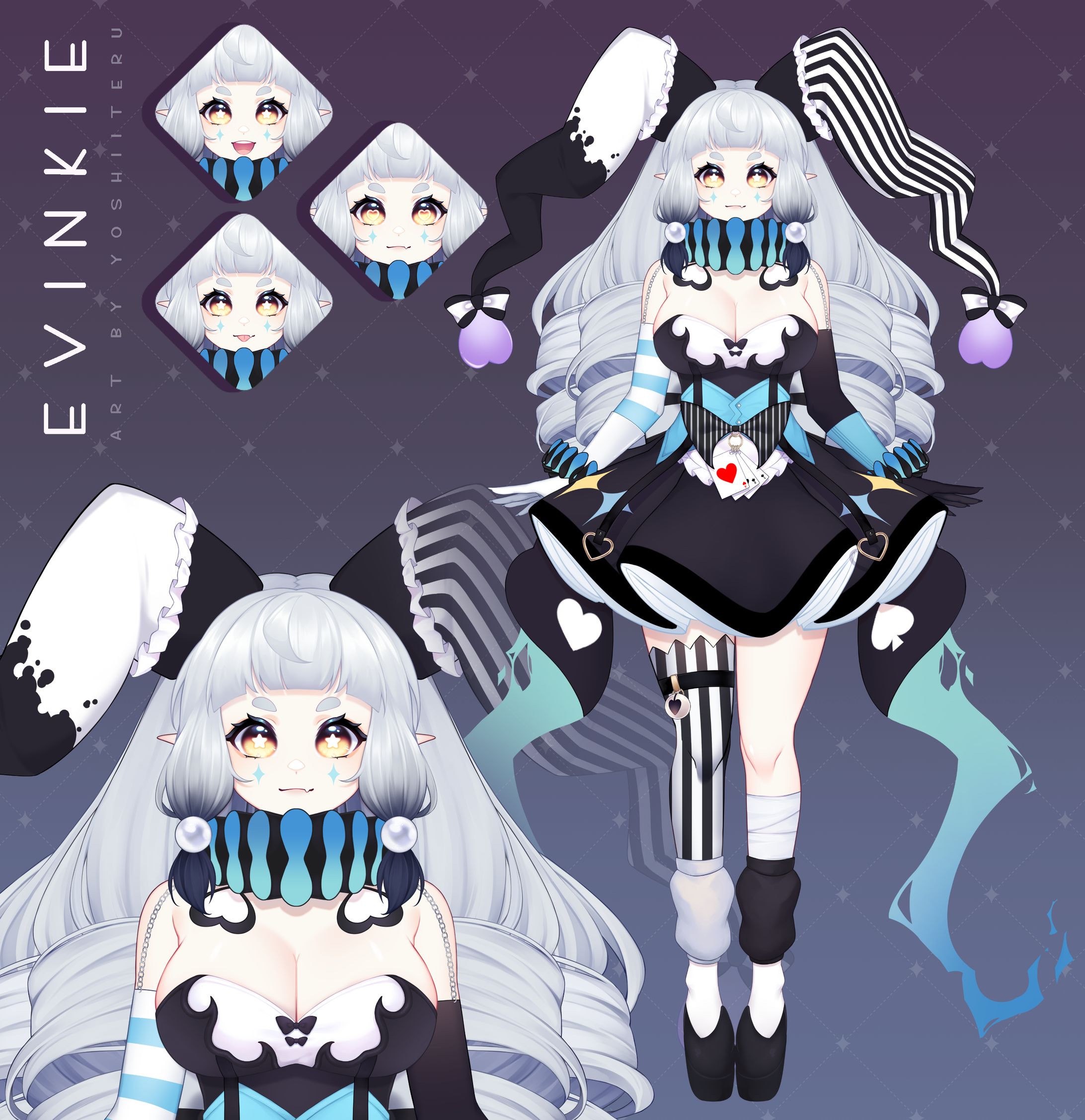Evinkie Live2d model artwork-1