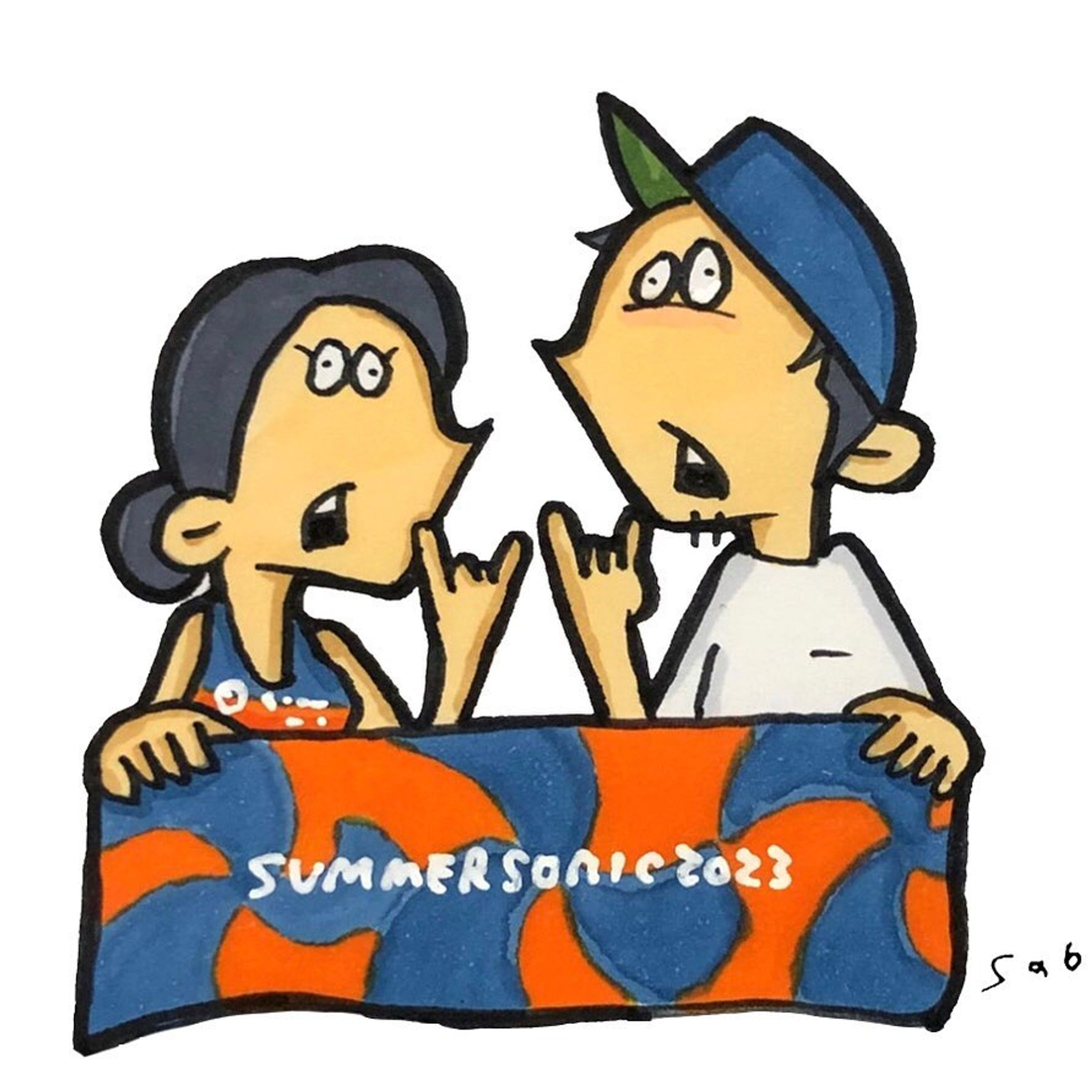 SUMMER SONIC GIRL
#drawing #illustration #art #artwork #punk #rock #music #summersonic #cartoon #イラスト #バンド #パンク #ロック #落書き #イラストレーター #絵 #アート #カートゥーン #サマーソニック #サマソニ #サマソニガール @summersonic_official-1
