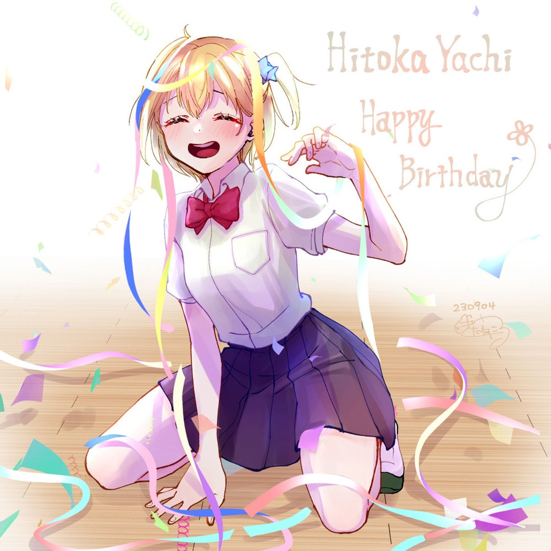#イラスト #illustration #二次創作 #fanart #ハイキュー #haikyuu #谷地仁花 #谷地仁花誕生祭2020 #hitokayachi-1