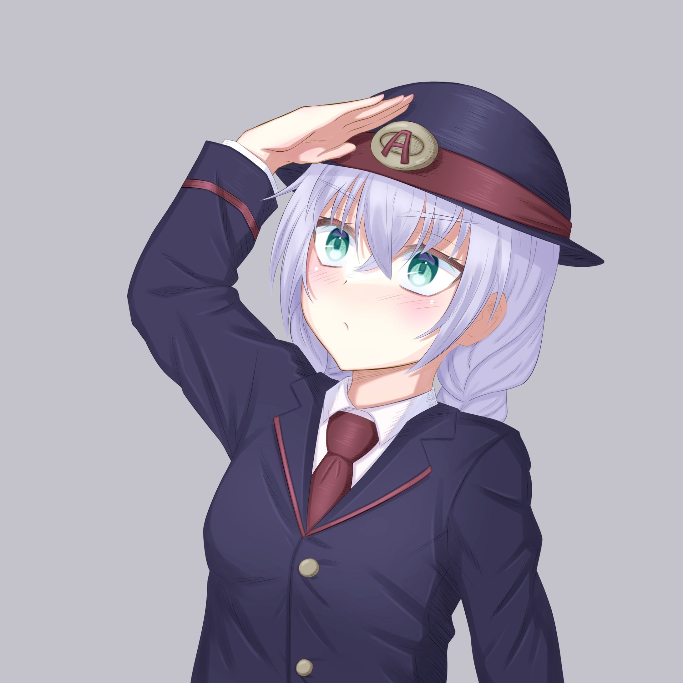オリキャラ車掌ちゃん_conductor-1