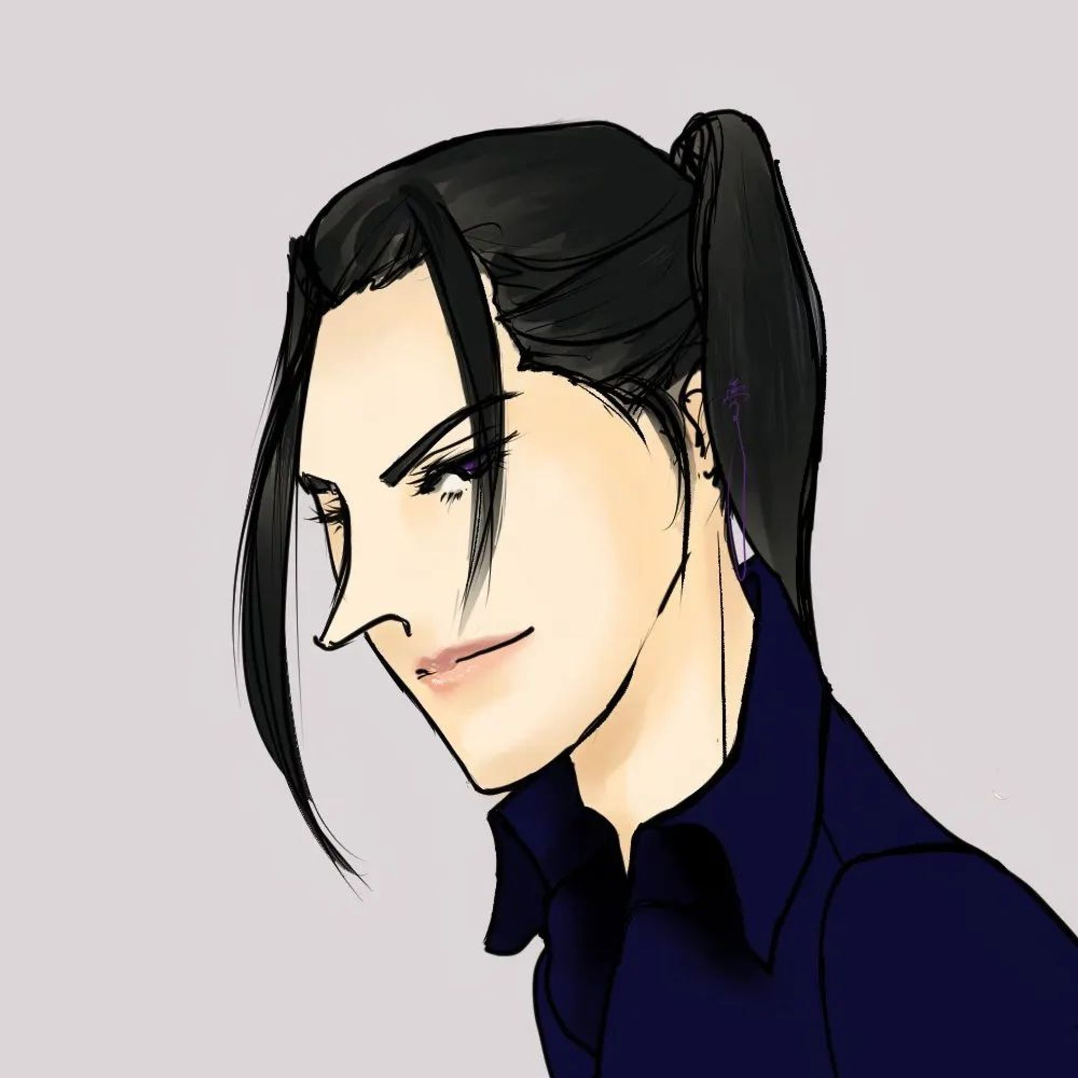 20220224.　
あうし奔放家出連香治君 #ごりごりごりっと芯減らし訓練 #originalcharacter　#ARTISULd16pro #clipstudiopaintpro #一次創作 
#amateurillustration #digitalillustration-1