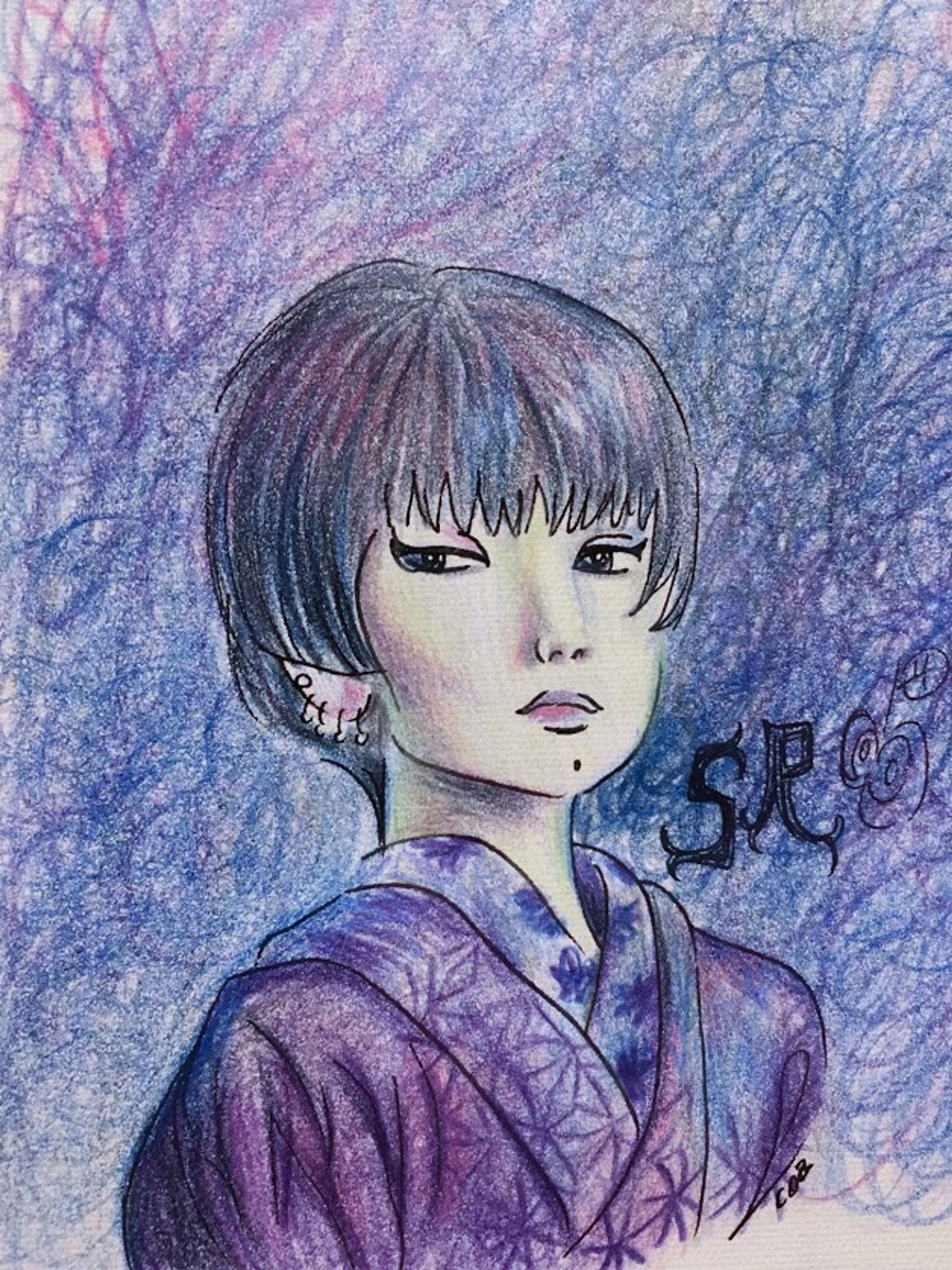 手描き似顔絵イラスト-1