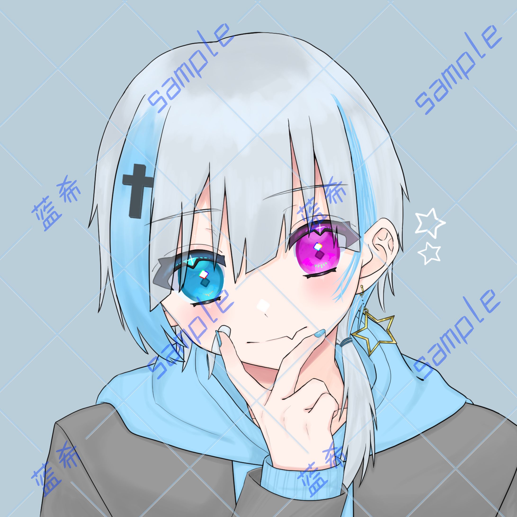 【work】そらみあ。様 アイコンイラスト-1