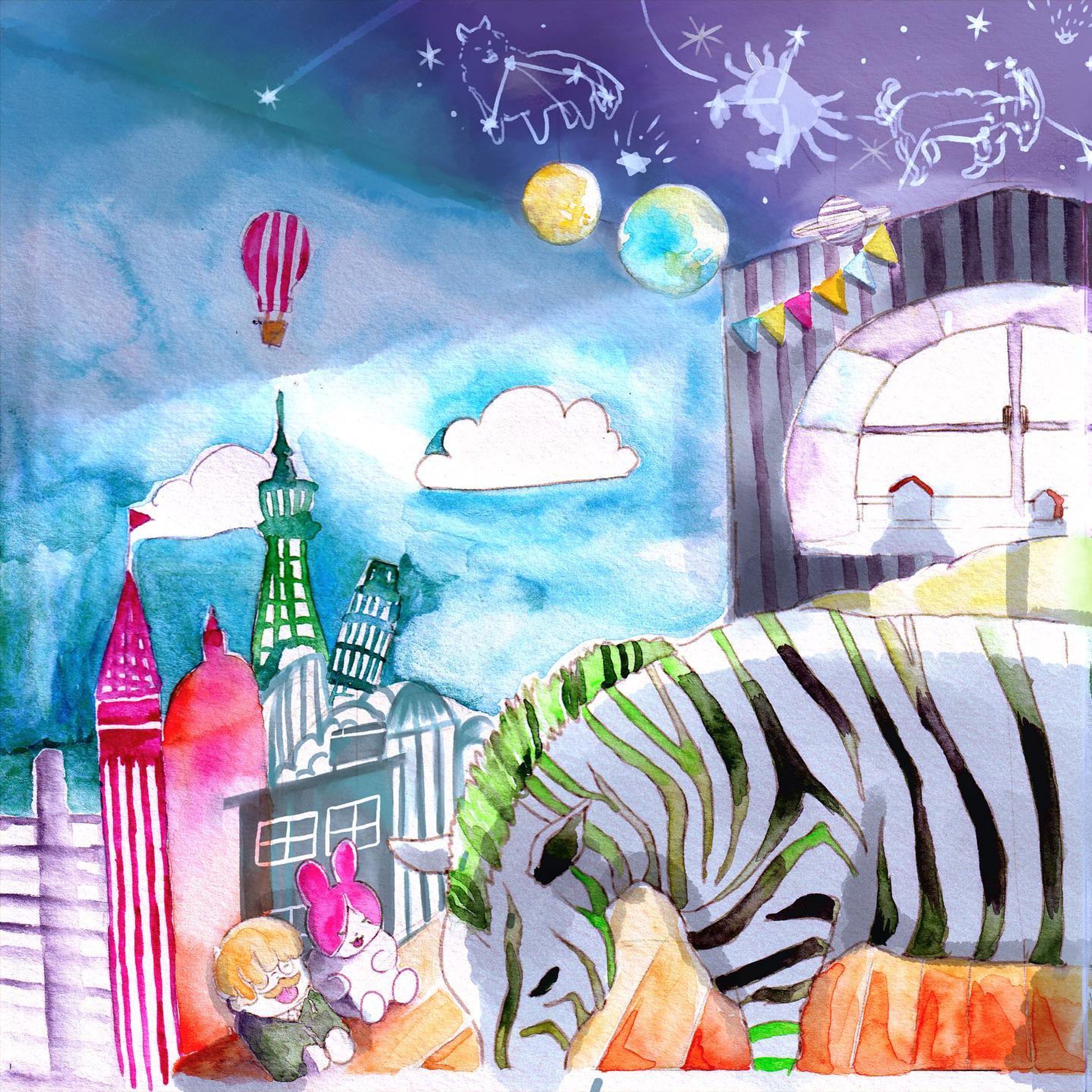 あるあさ、ルーシーがおきると、へやにいっとうのシマウマがいました。

『シマウマをさがして』

（coming soon🦓✨）

 #イラスト
 #絵本
 #絵本好きな人と繋がりたい 
 #創作絵本 
 #水彩
 #suisai
 #illustration
 #artwork
 #painting
 #handmade
 #Picturebook-1