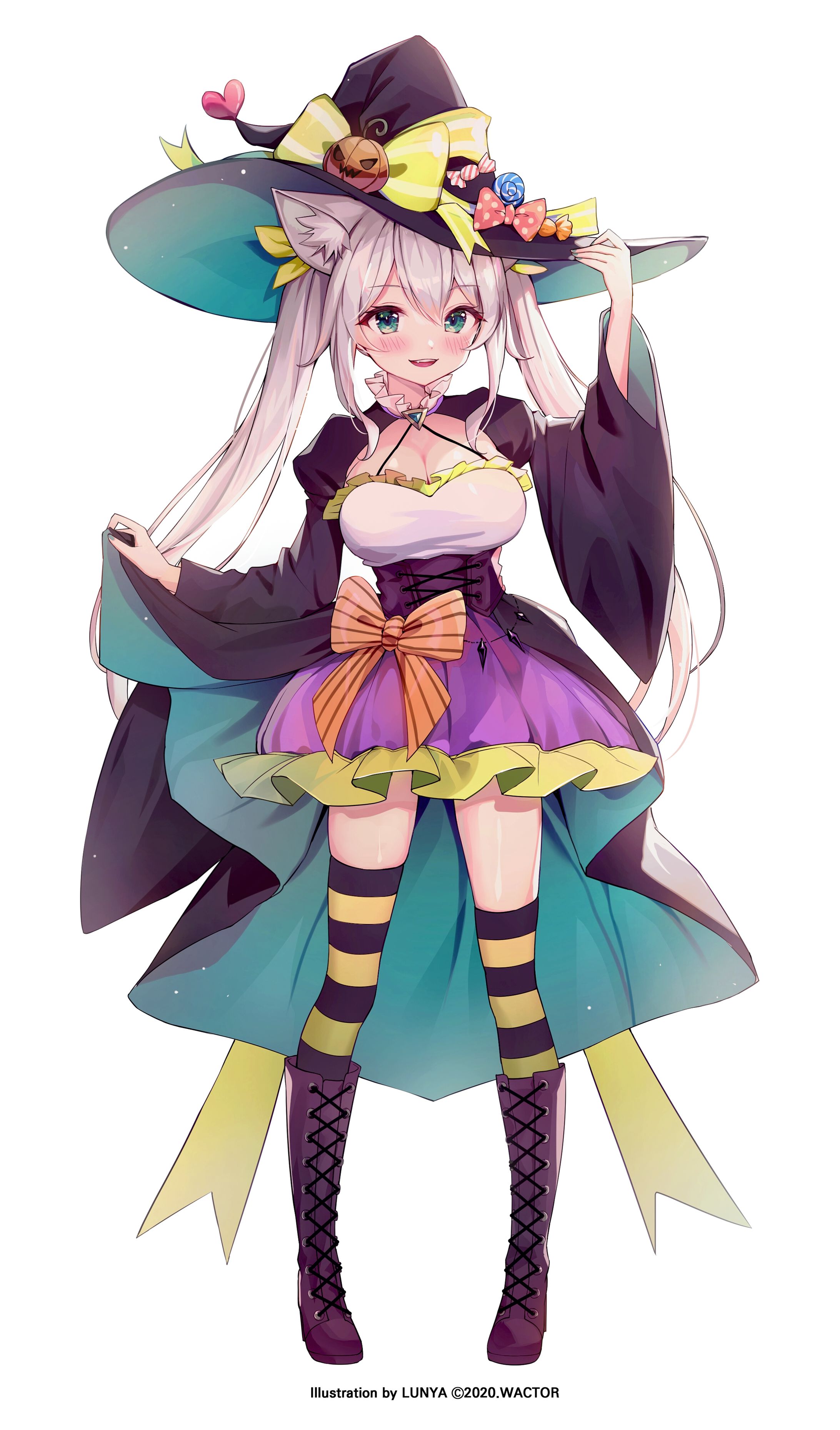 「WACTOR様」ハロウィンイラスト-1