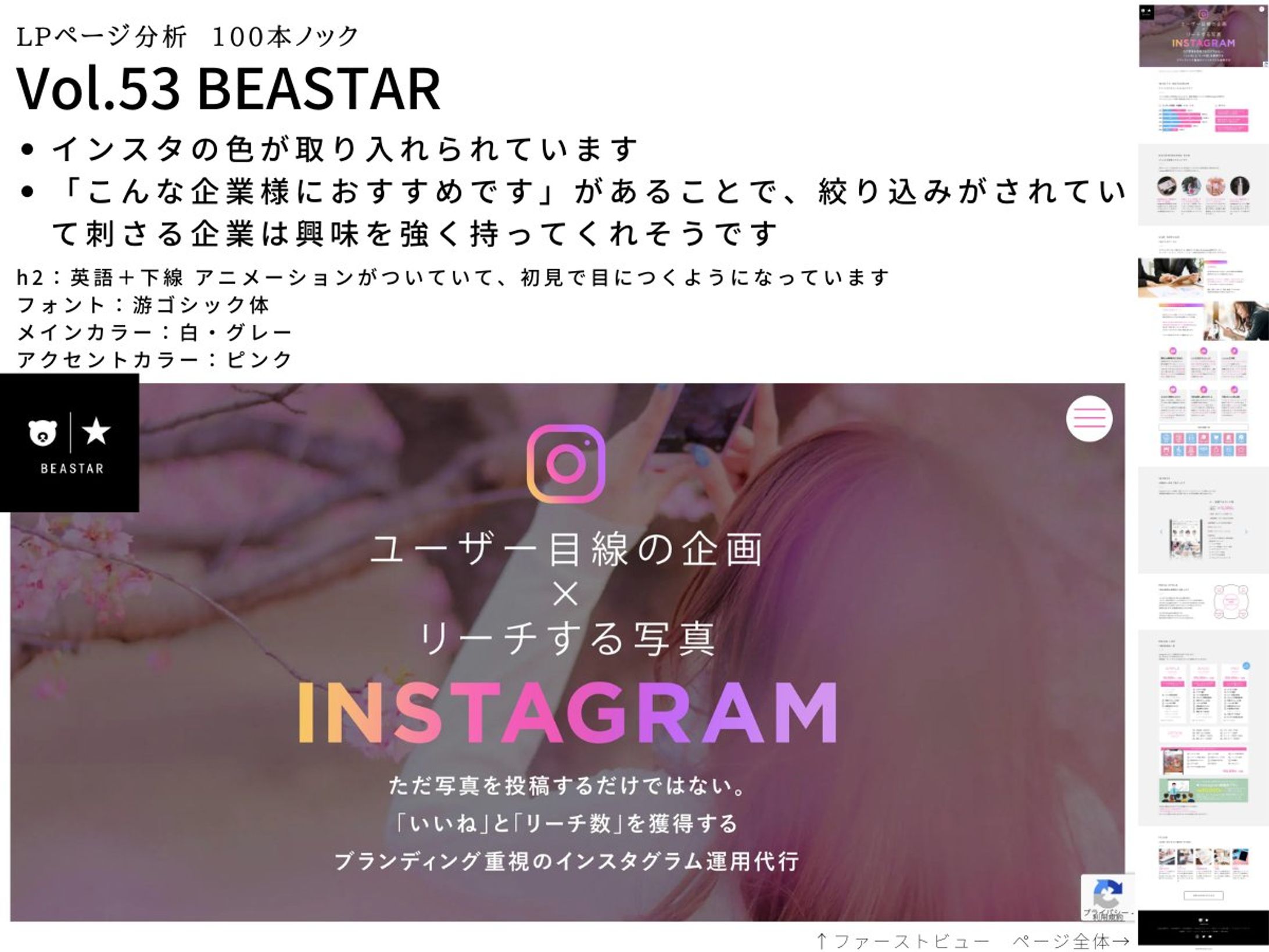 LP分析vol.53　BEASTAR-1