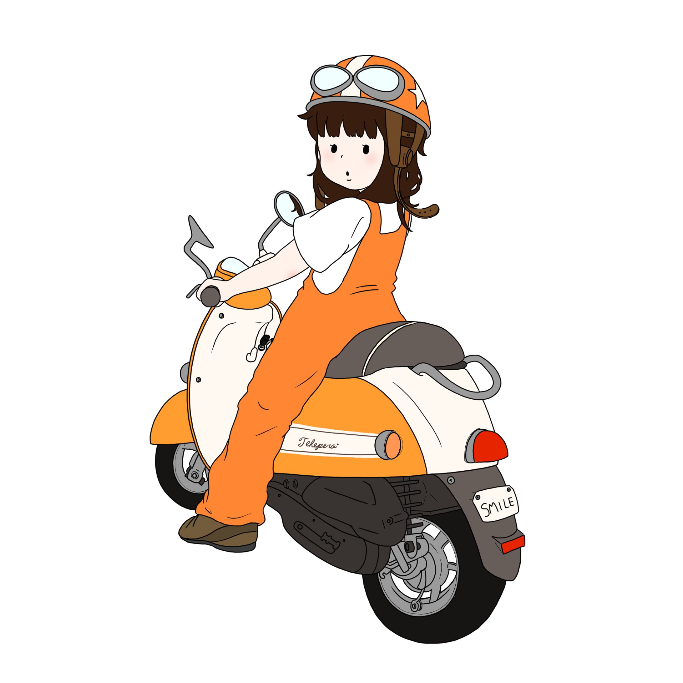 【イラスト】オレンジ-1