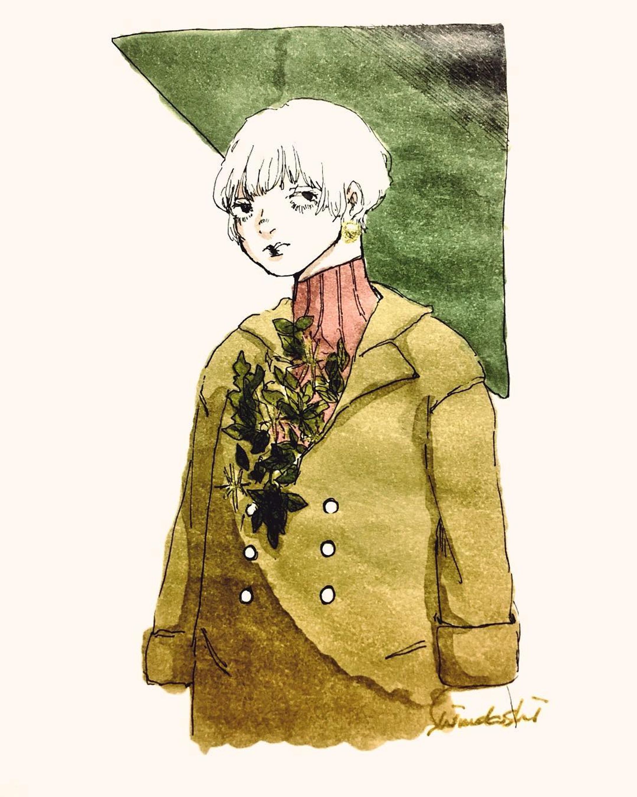 #アナログイラスト #analogillustration #illustration
#イラスト #イラストレーション
#コピック #croquis-1
